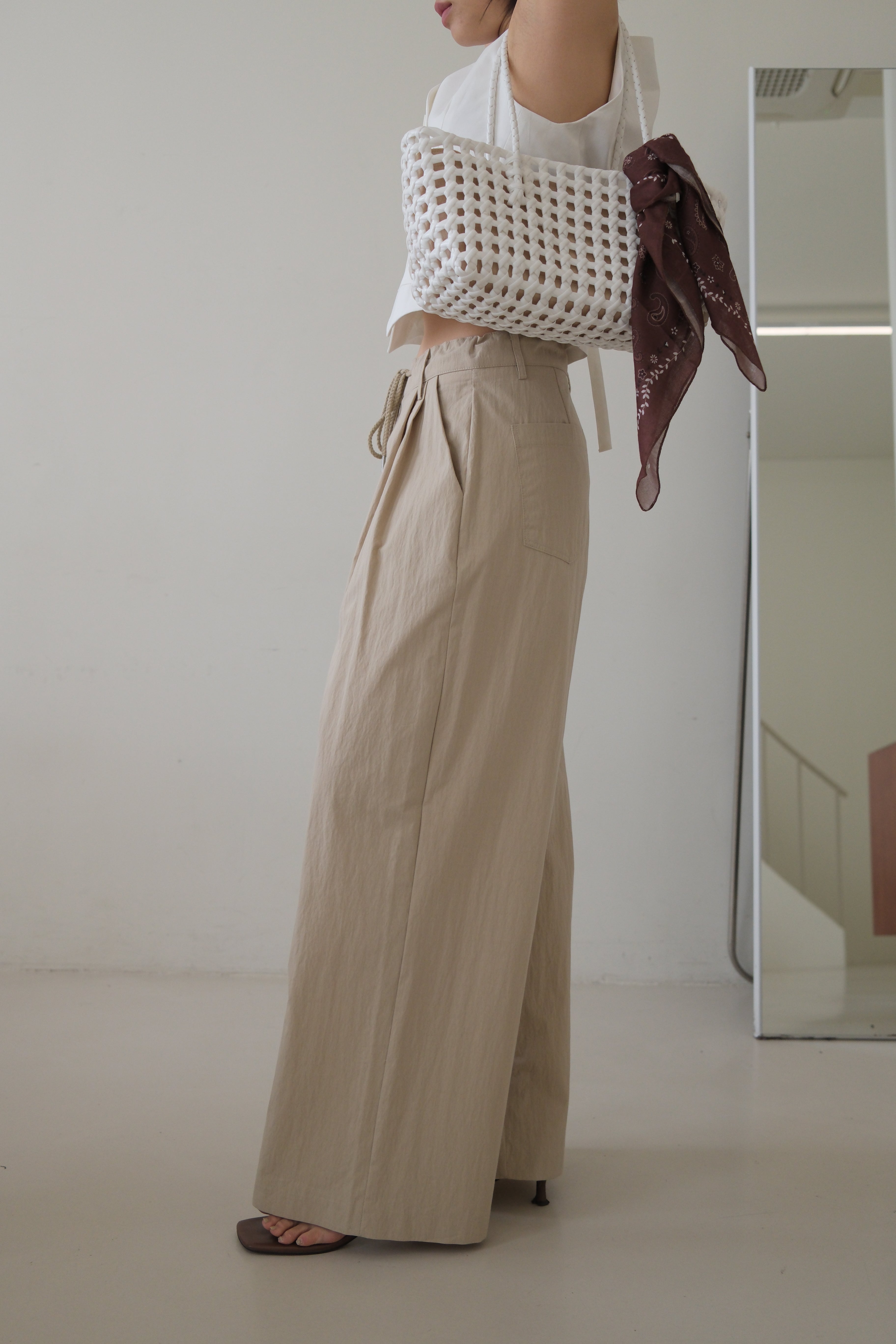 Kiso straight pants