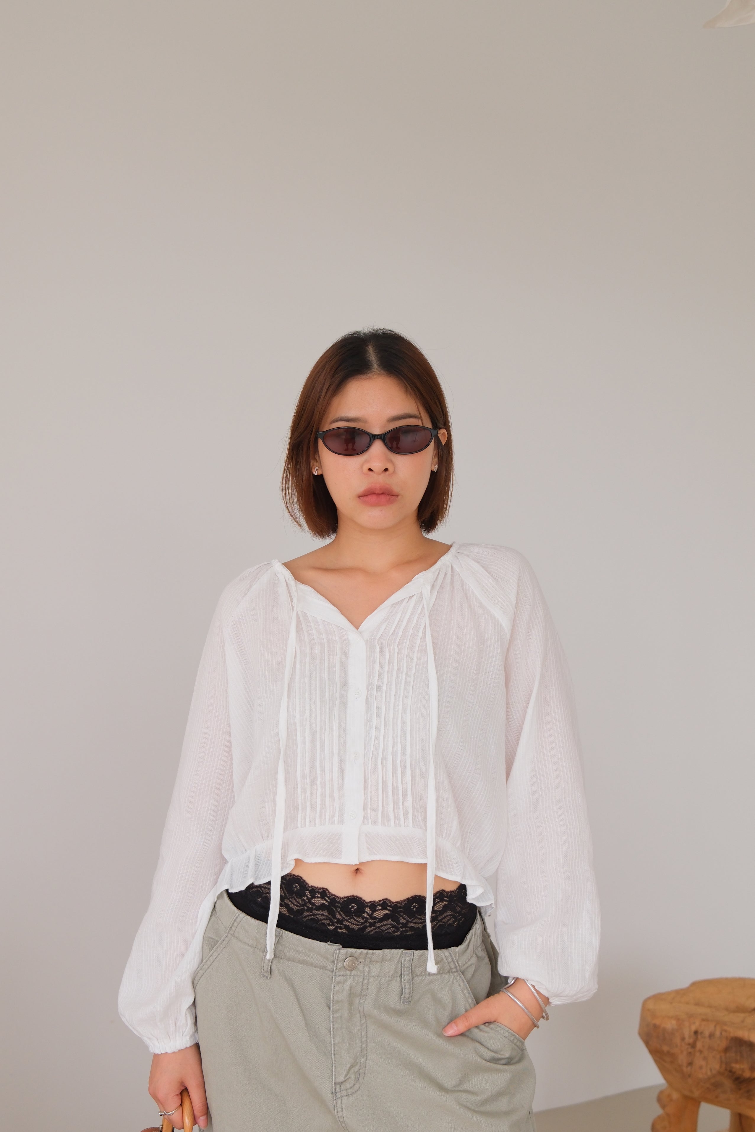 Sophie Tie-Front Blouse