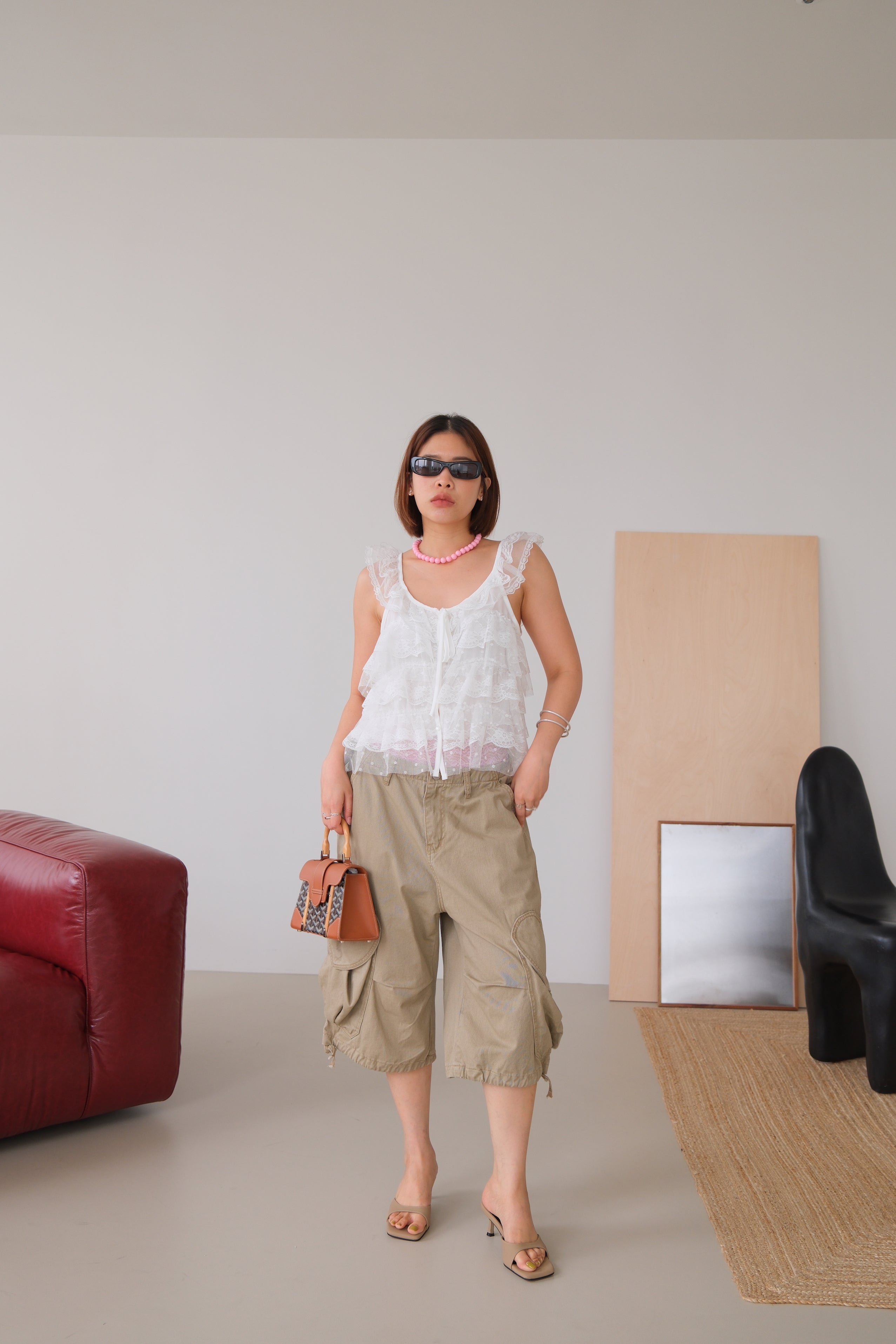 Lulu Tiered Ruffle Tank