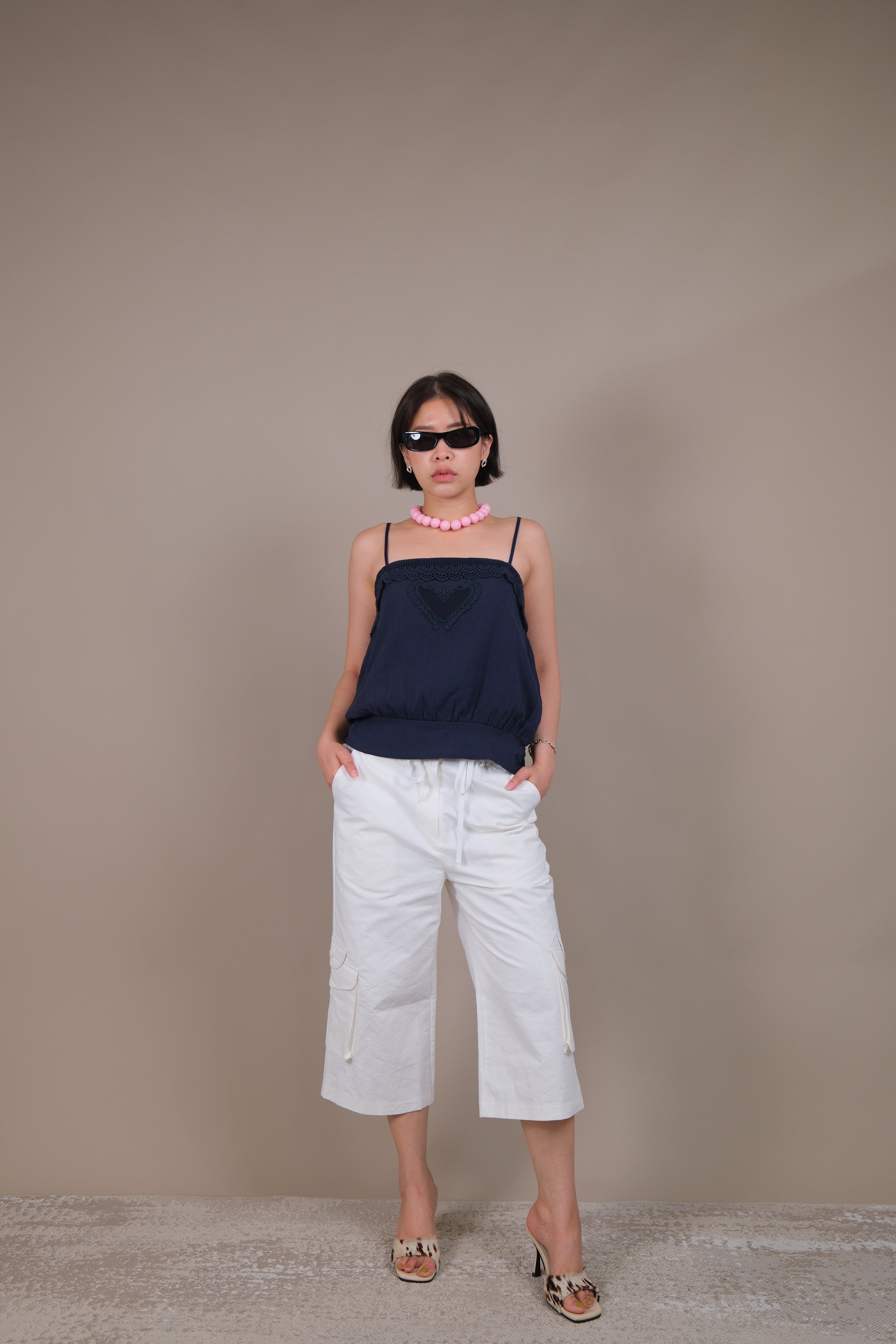 Slouchy Crop Cargo