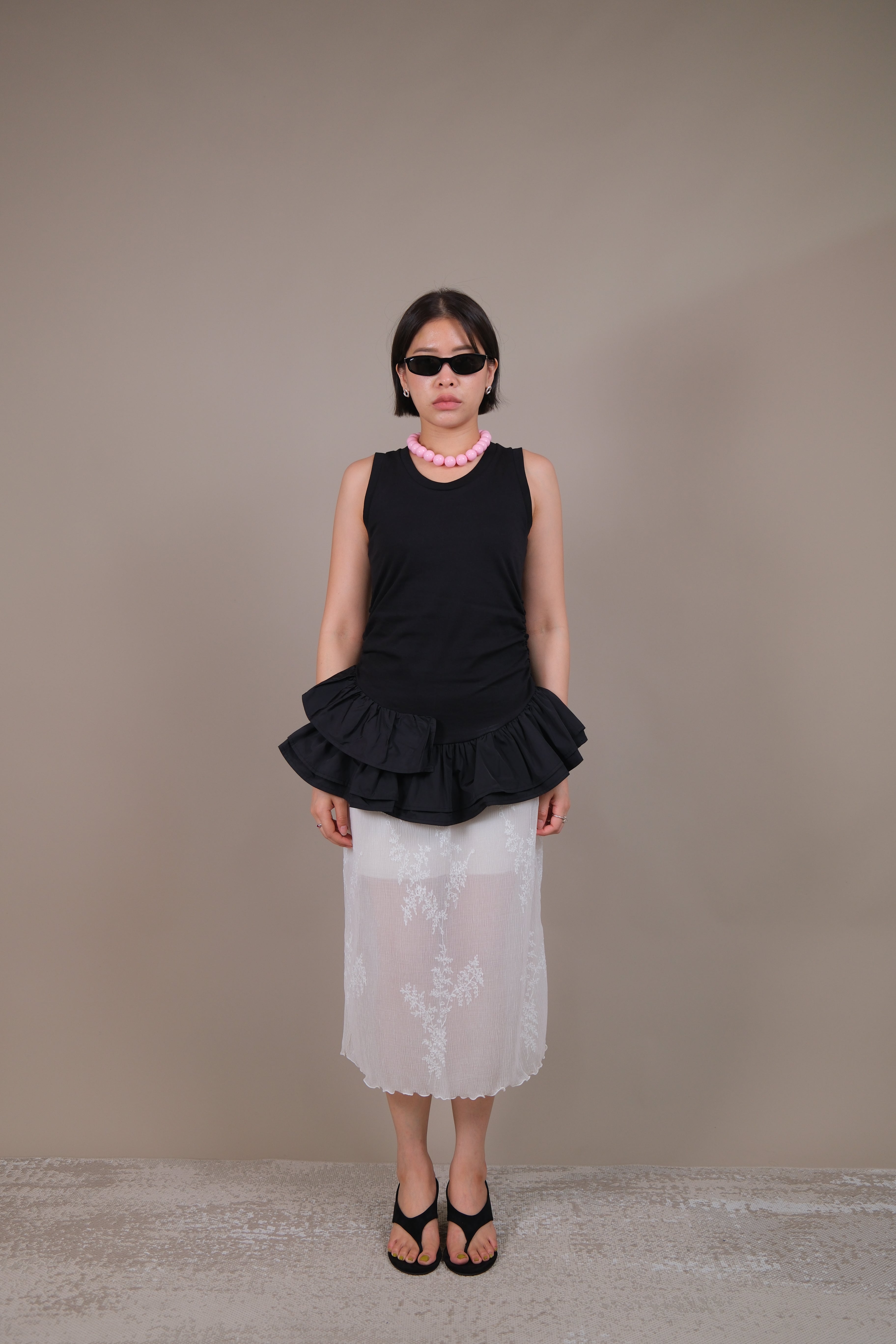 Riviera Sheer Lace Skirt