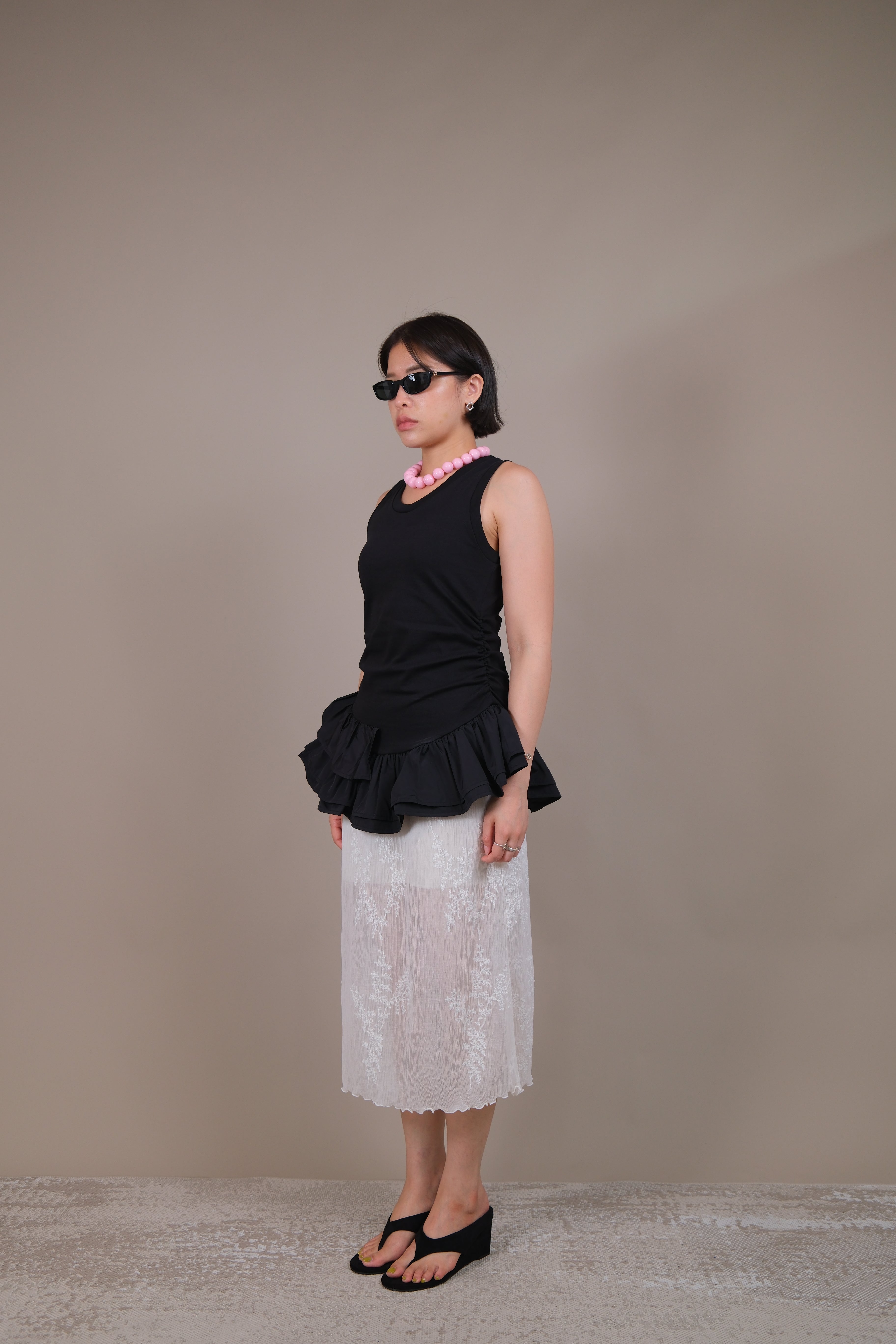 Riviera Sheer Lace Skirt