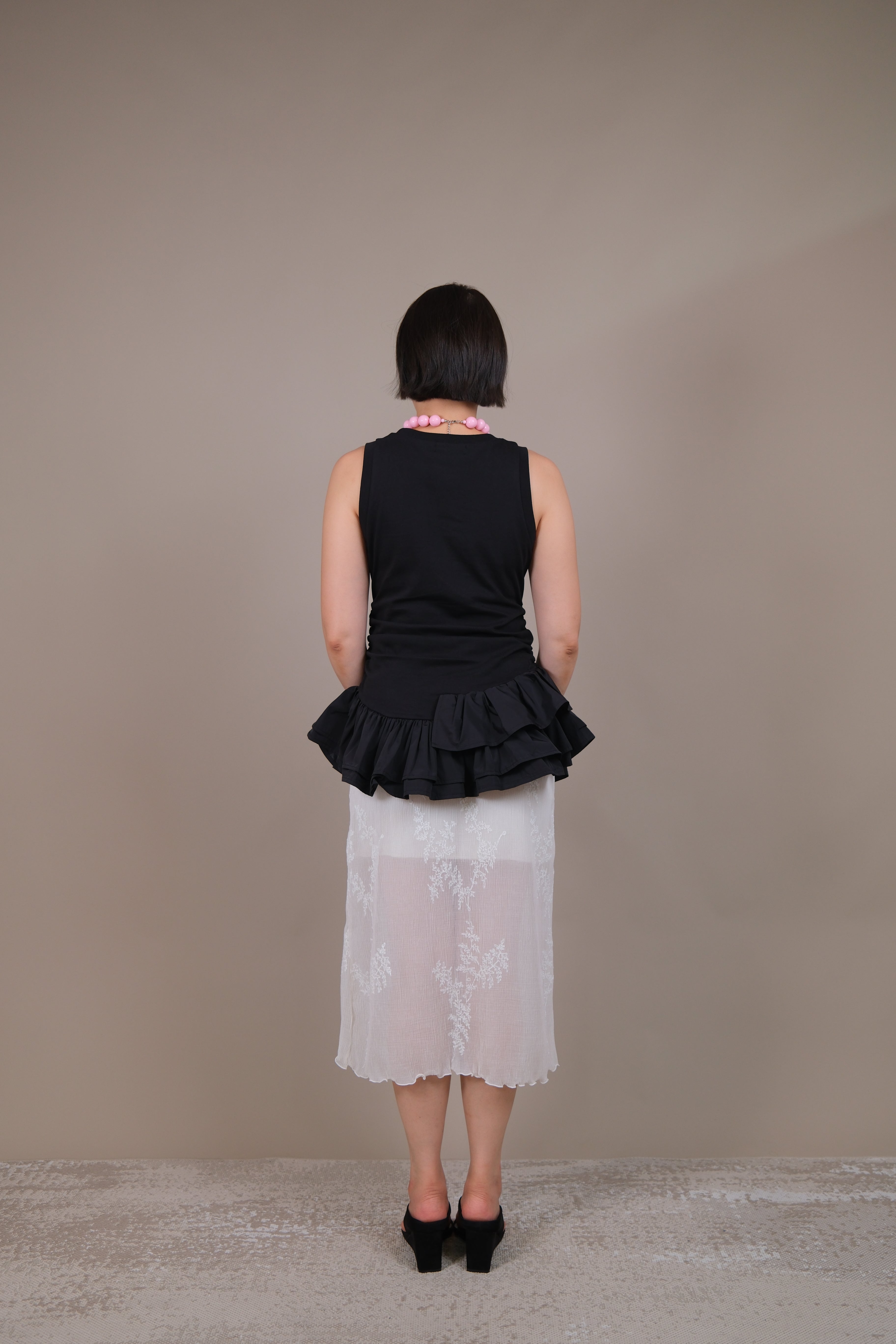 Riviera Sheer Lace Skirt