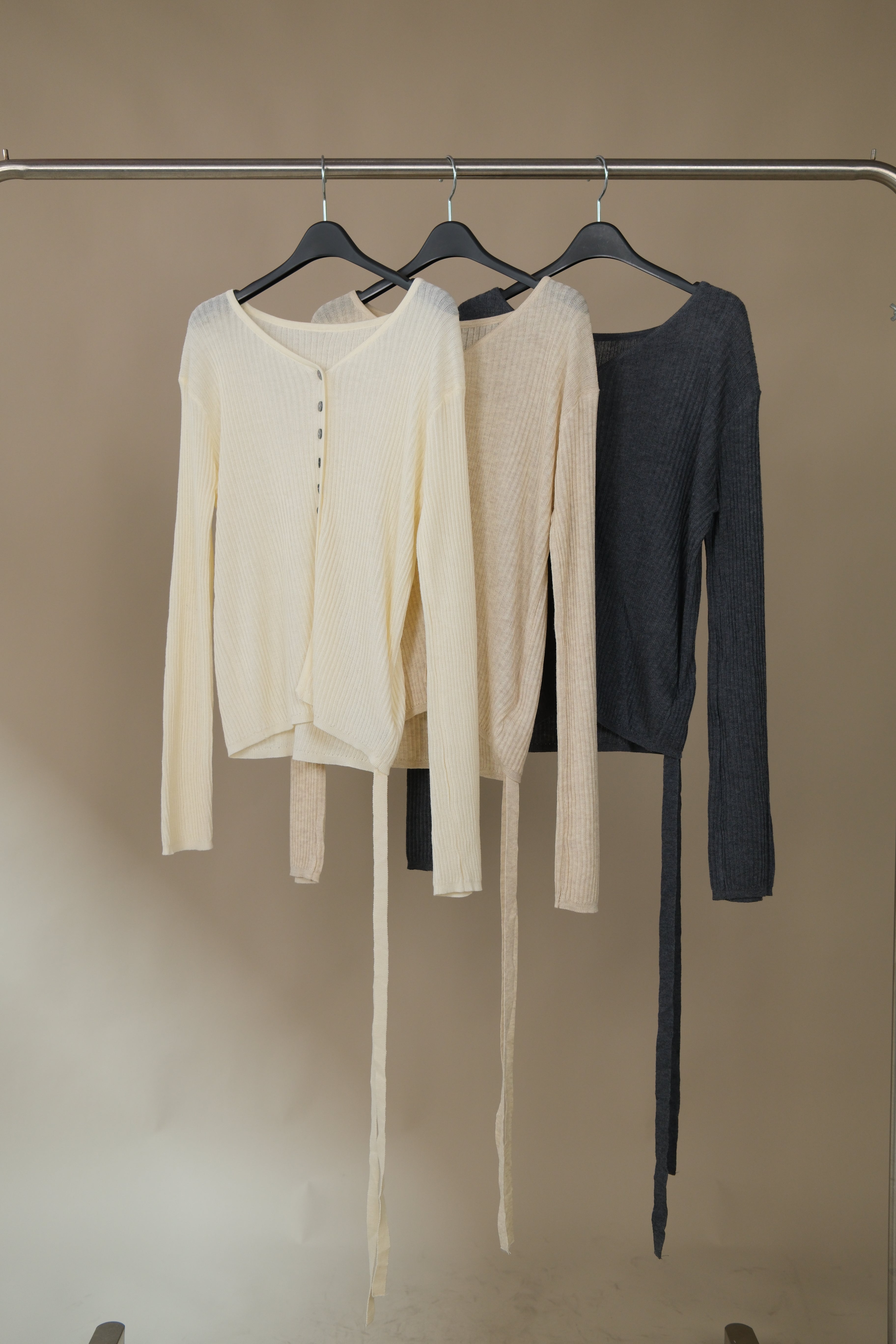 v neck summer knit cardigan