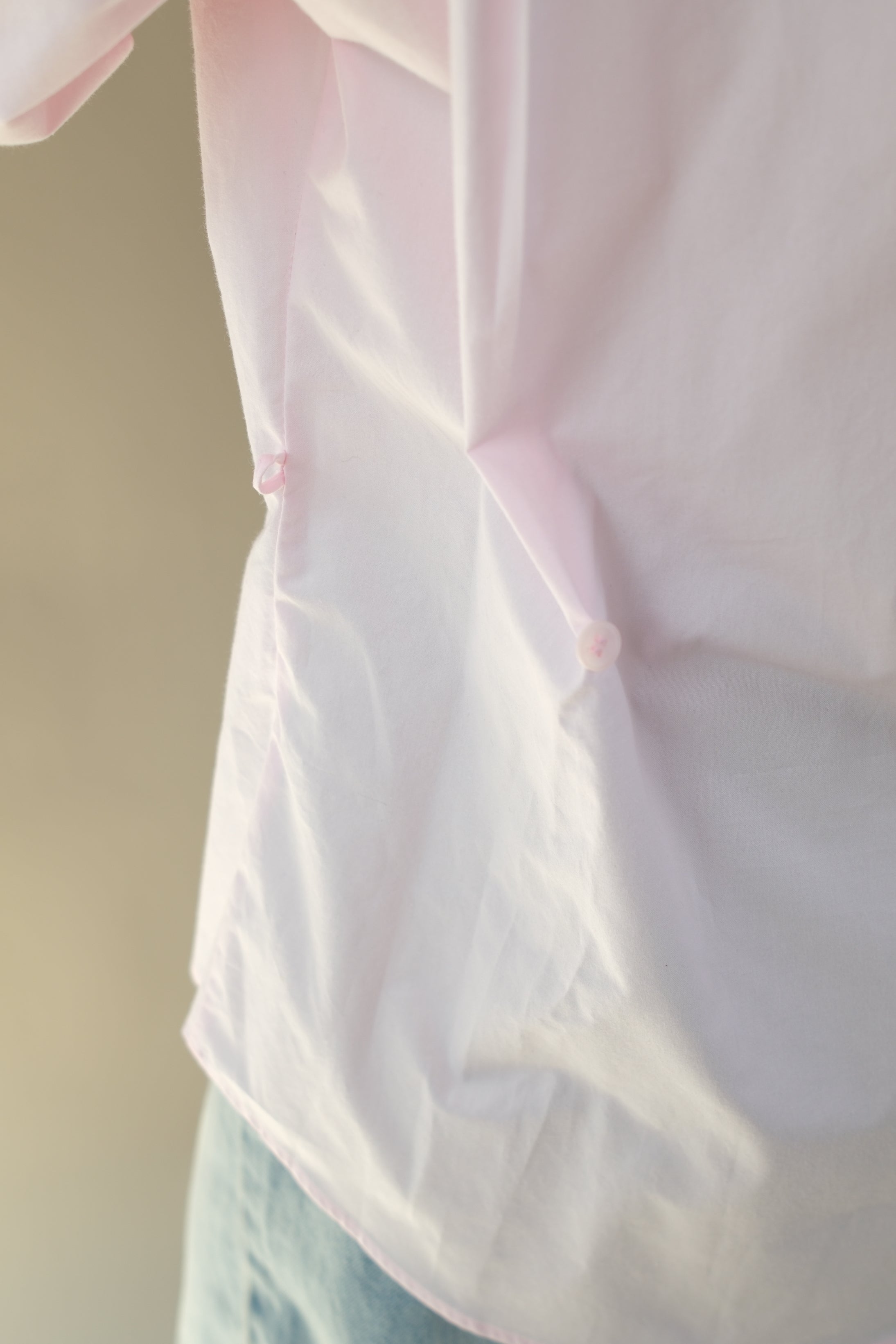 Jolin adjustable waist pocket shirt