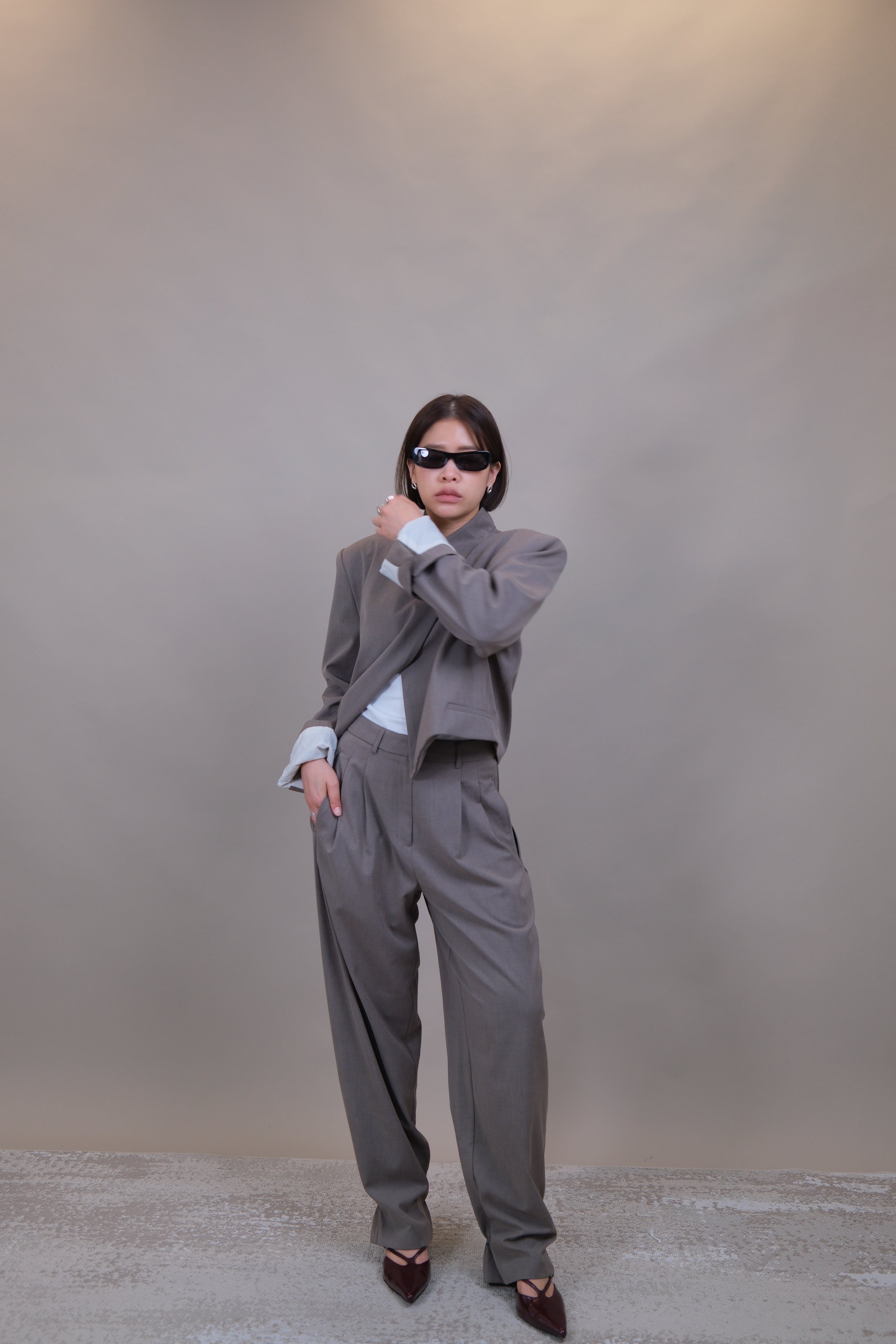 Muse Tailored Crop Jacket