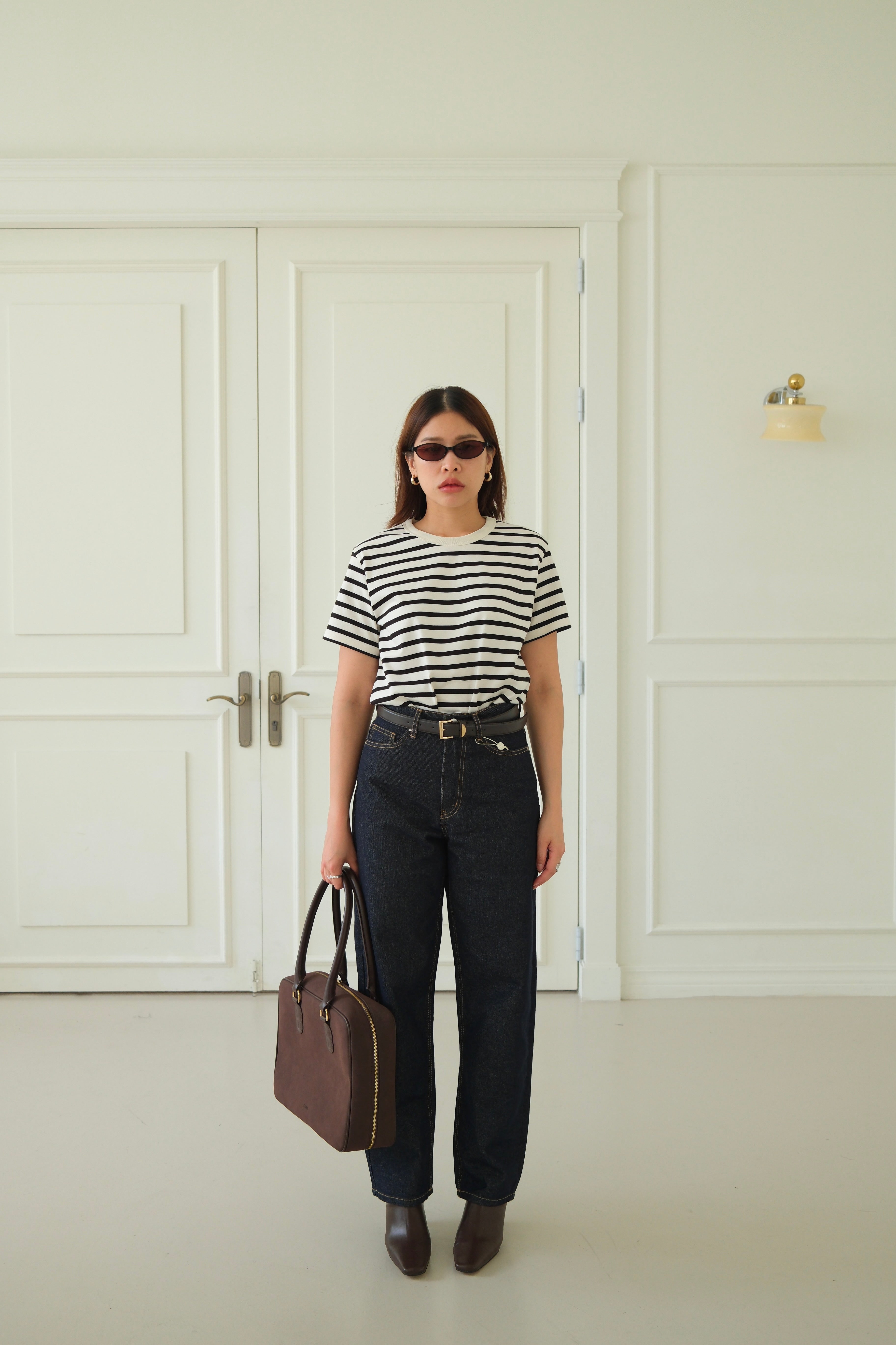 Edith high-rise vintage straight jeans
