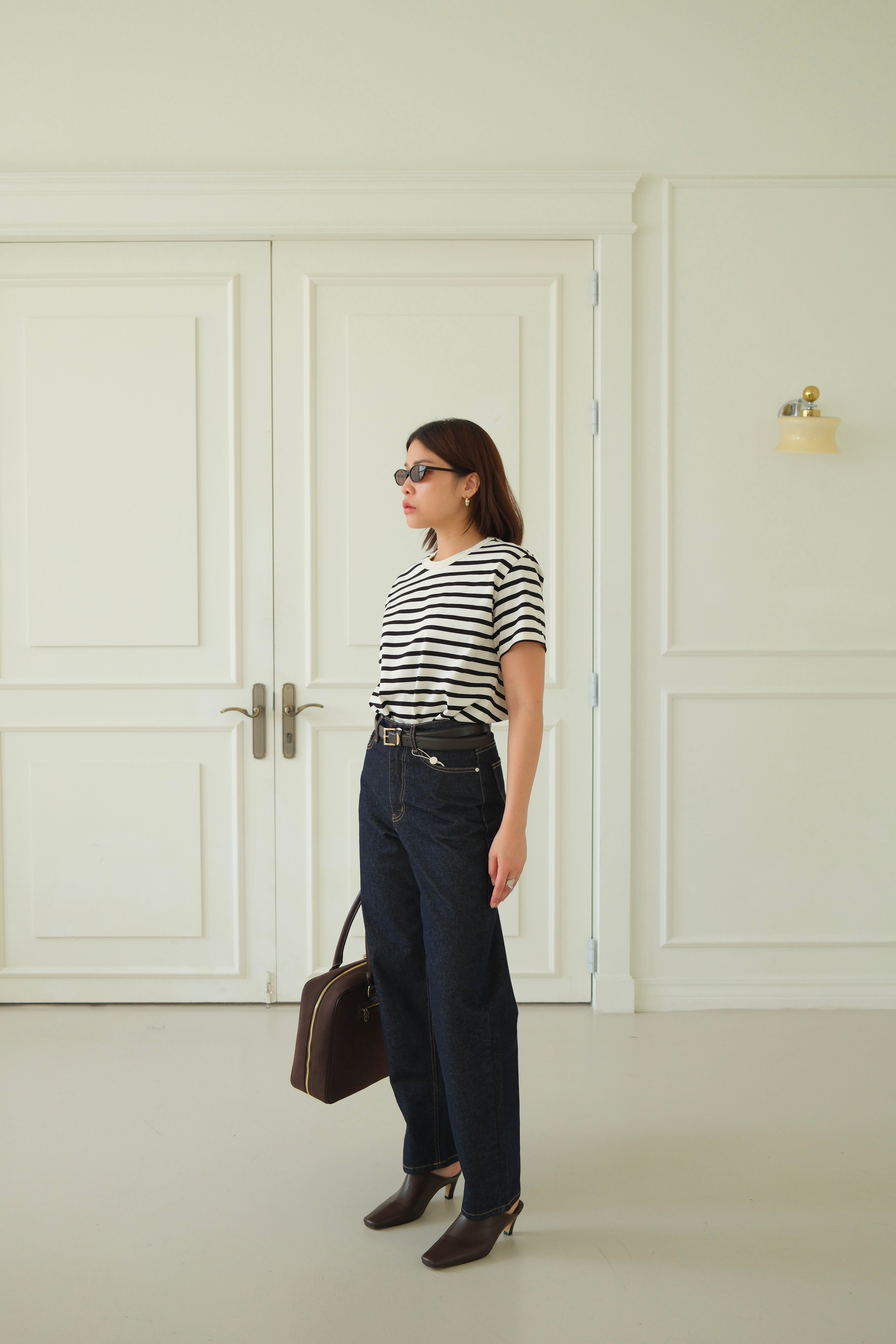 Edith high-rise vintage straight jeans