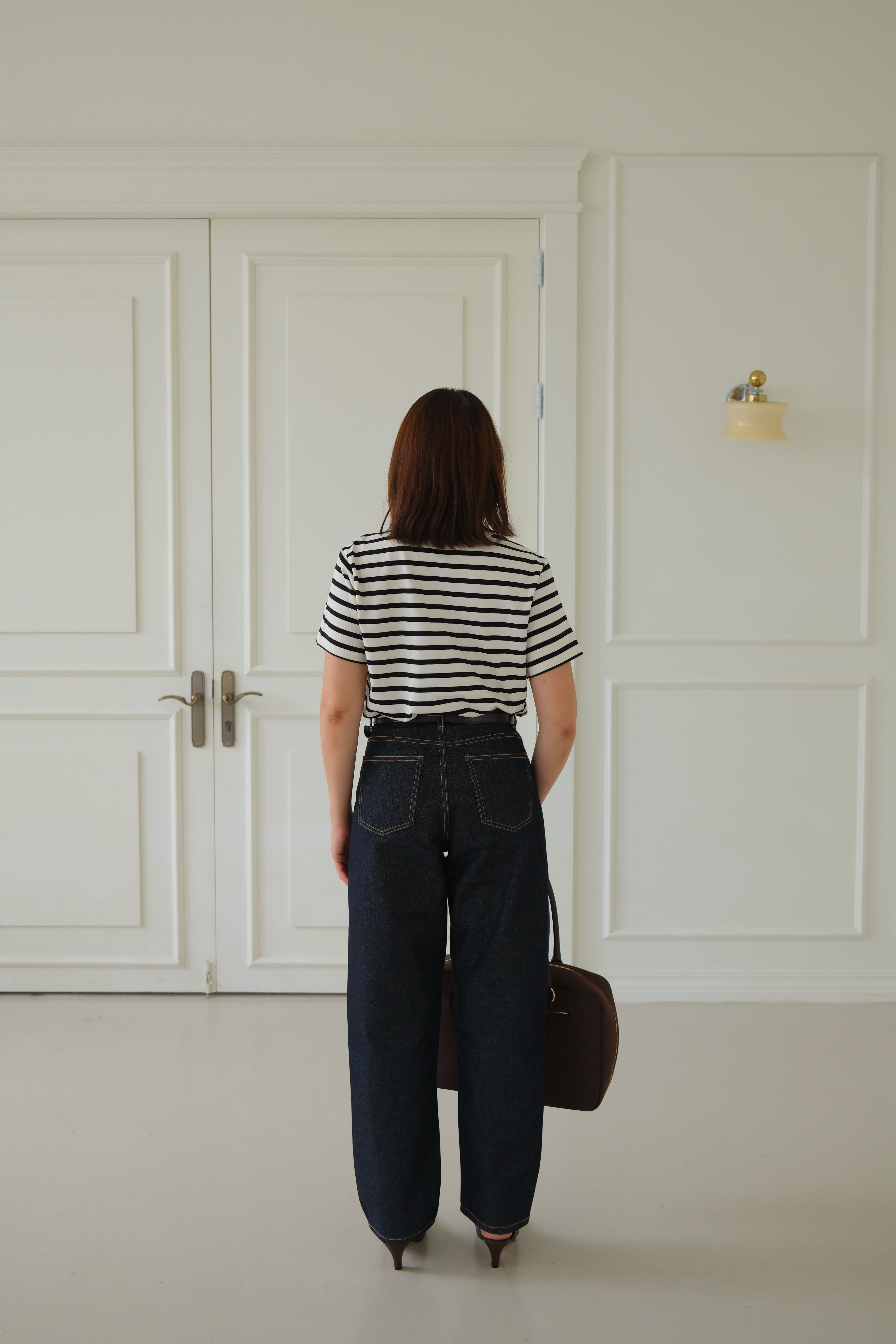 Edith high-rise vintage straight jeans