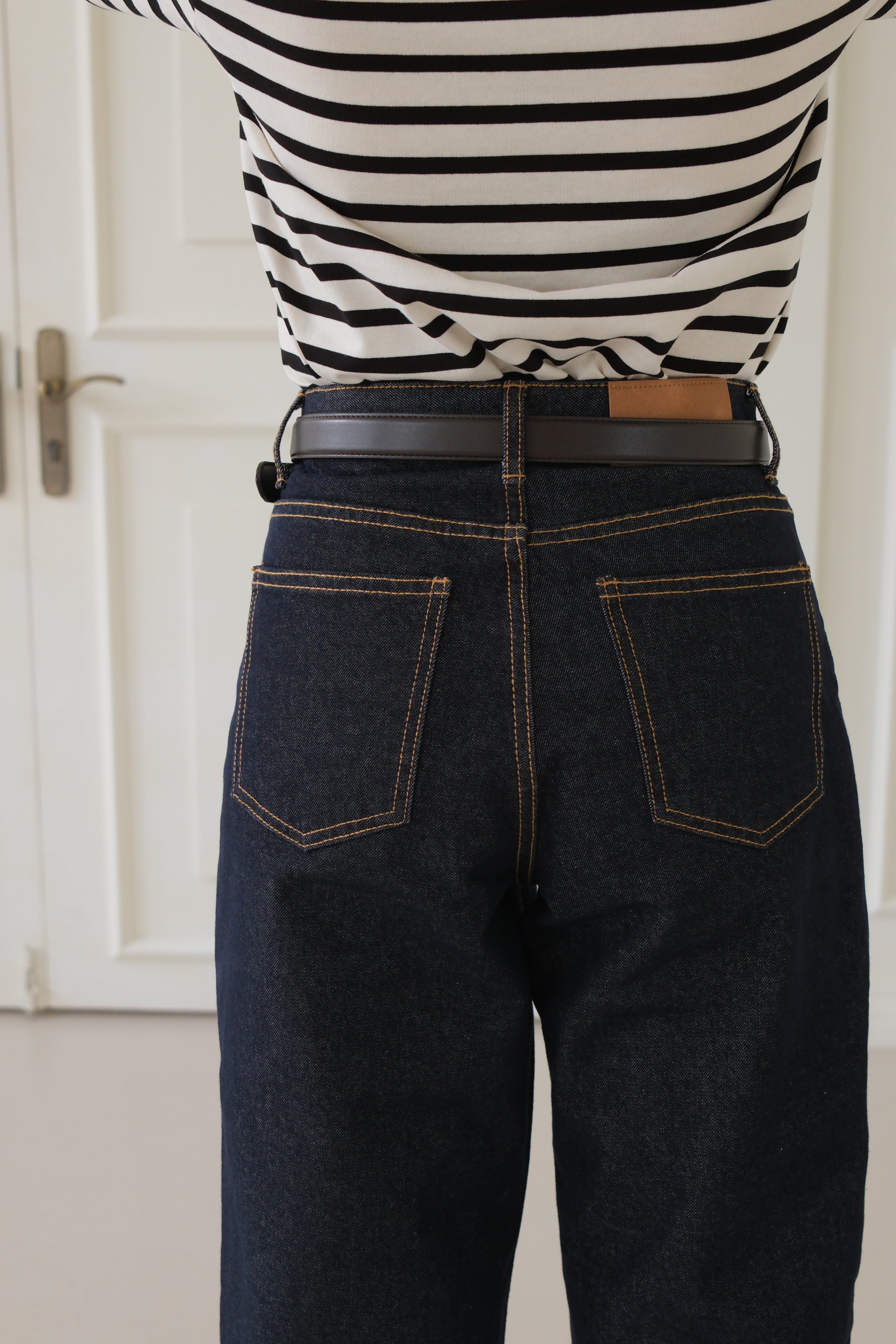 Edith high-rise vintage straight jeans