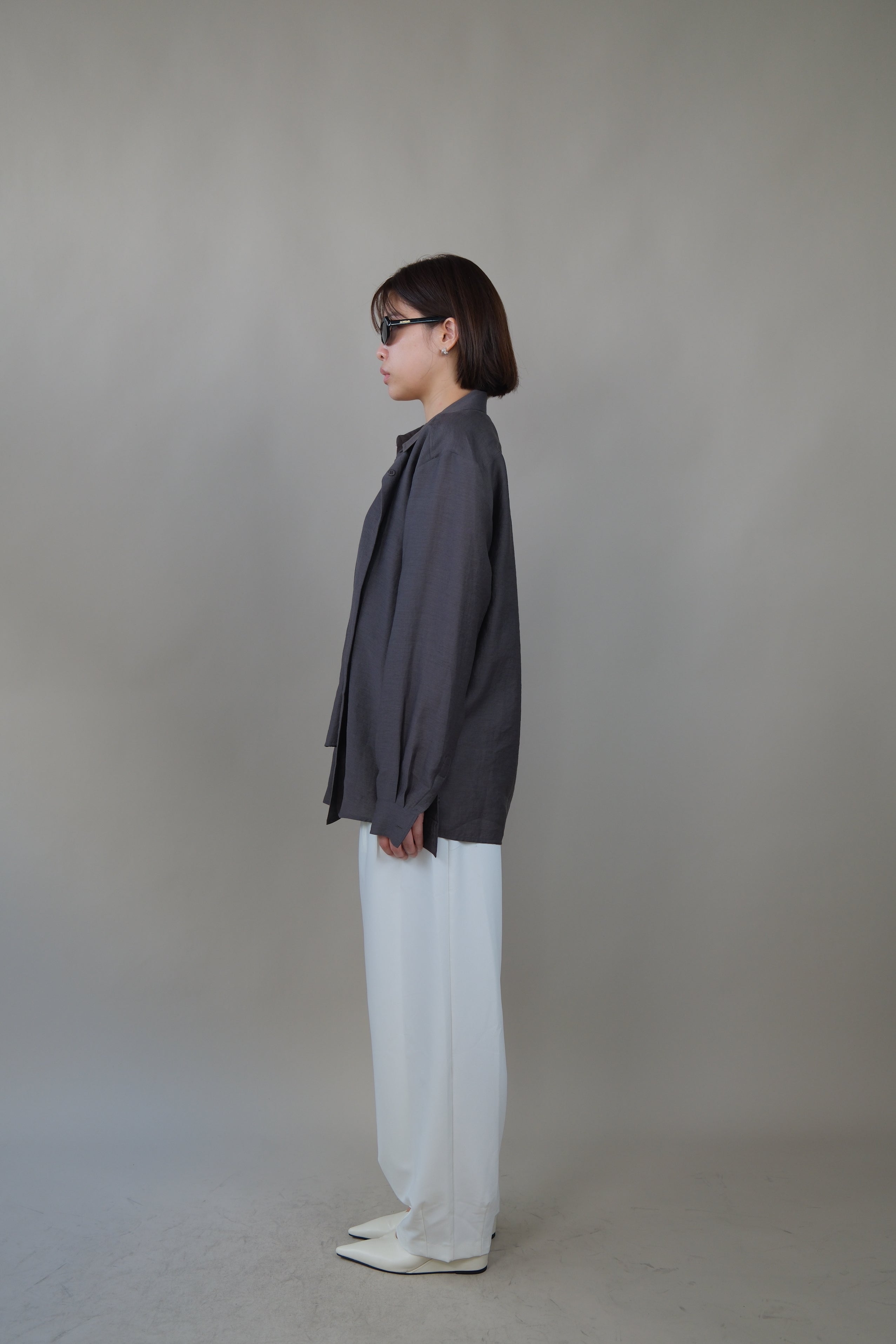 Ashley double layer sheer shirt