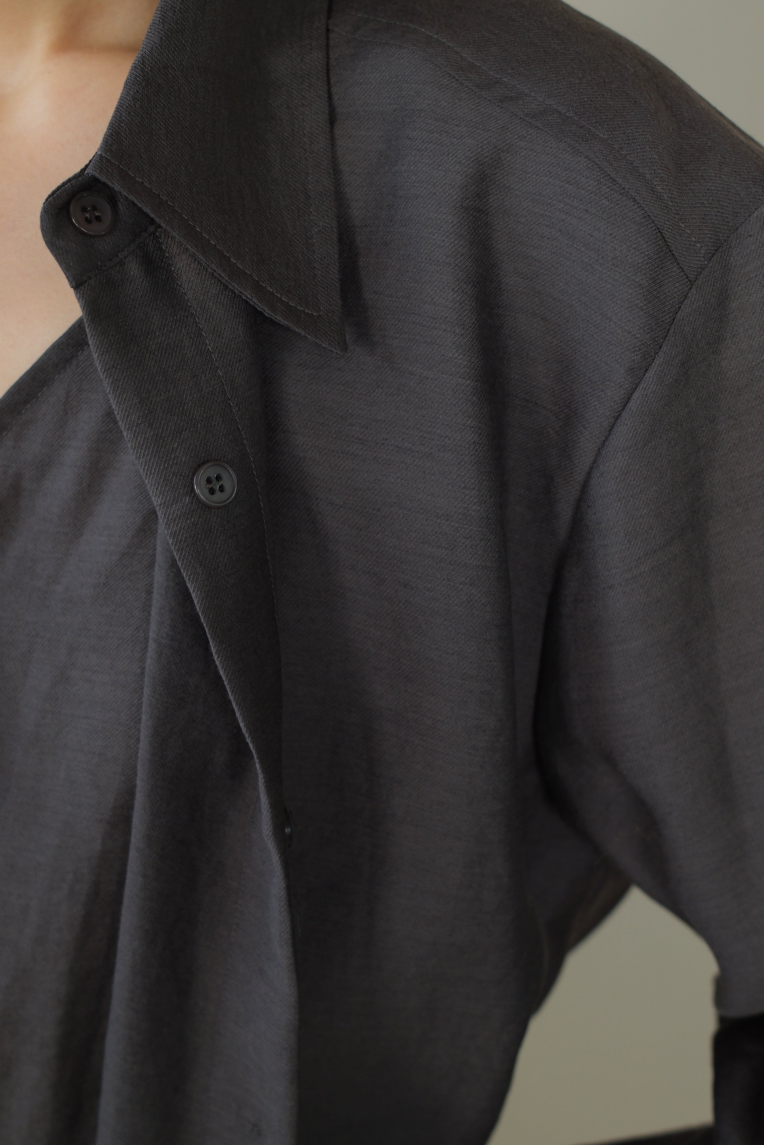 Ashley double layer sheer shirt