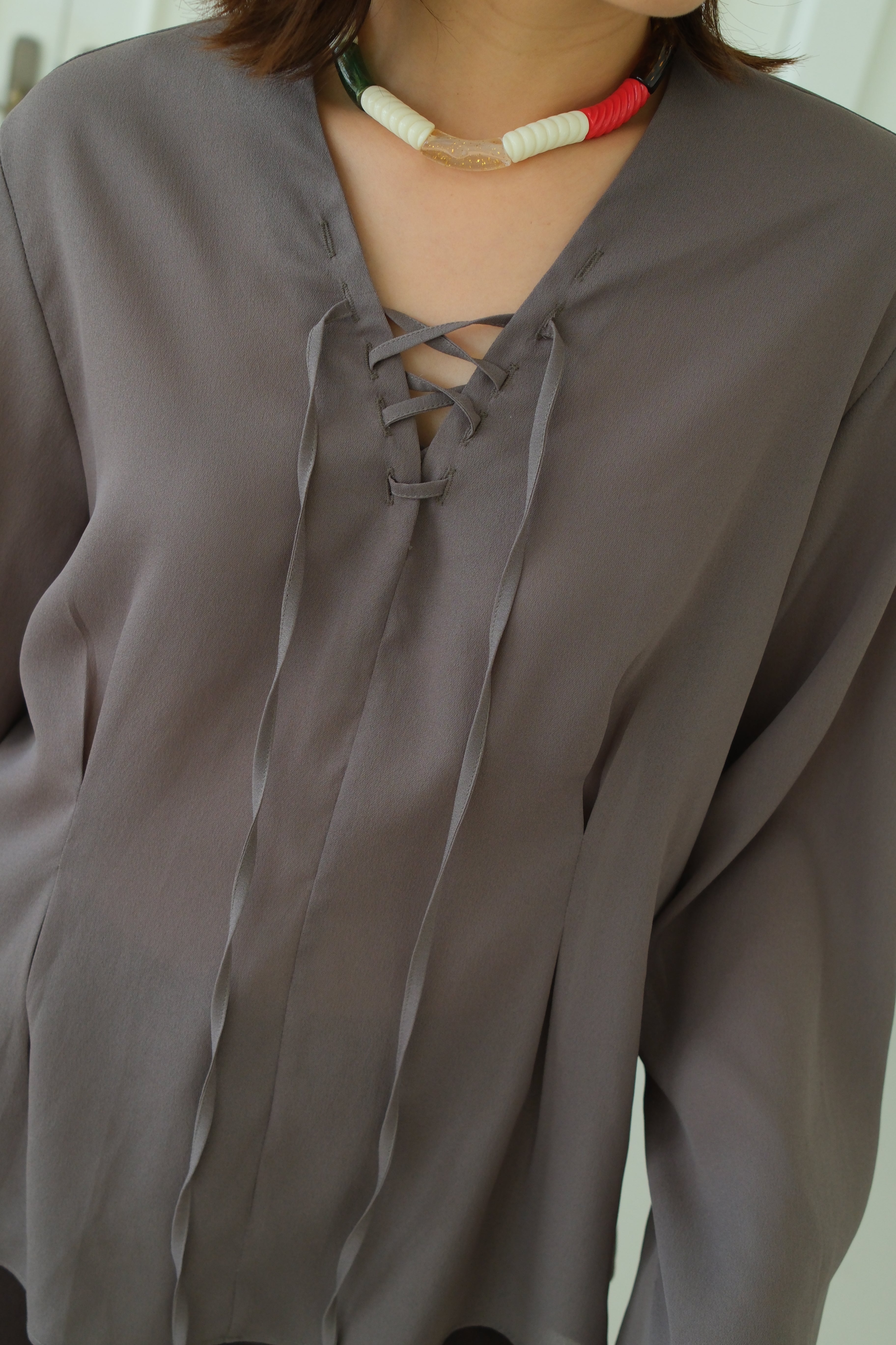 boho sheer blouse