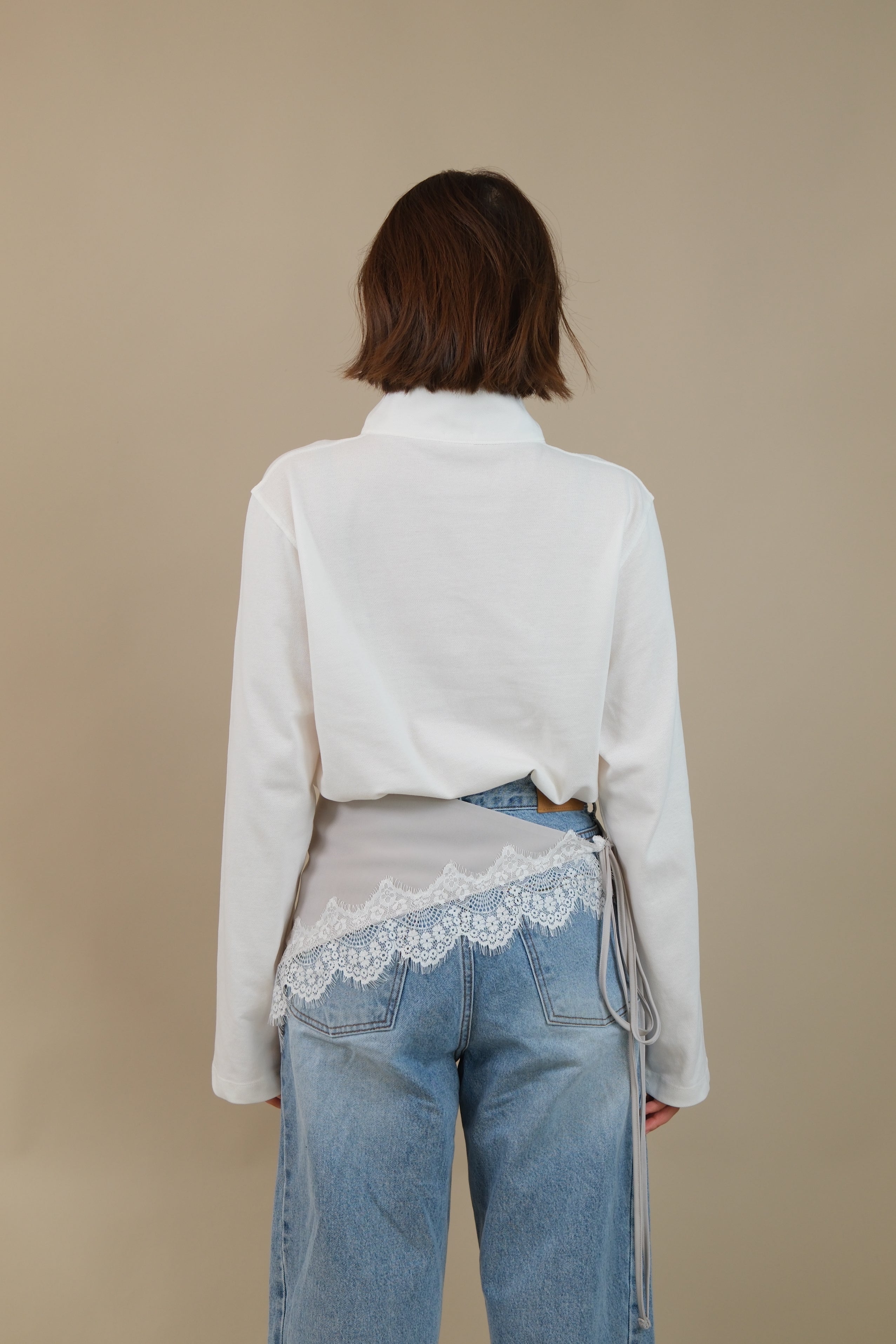 Arden Mock Henley Long Sleeve Tee