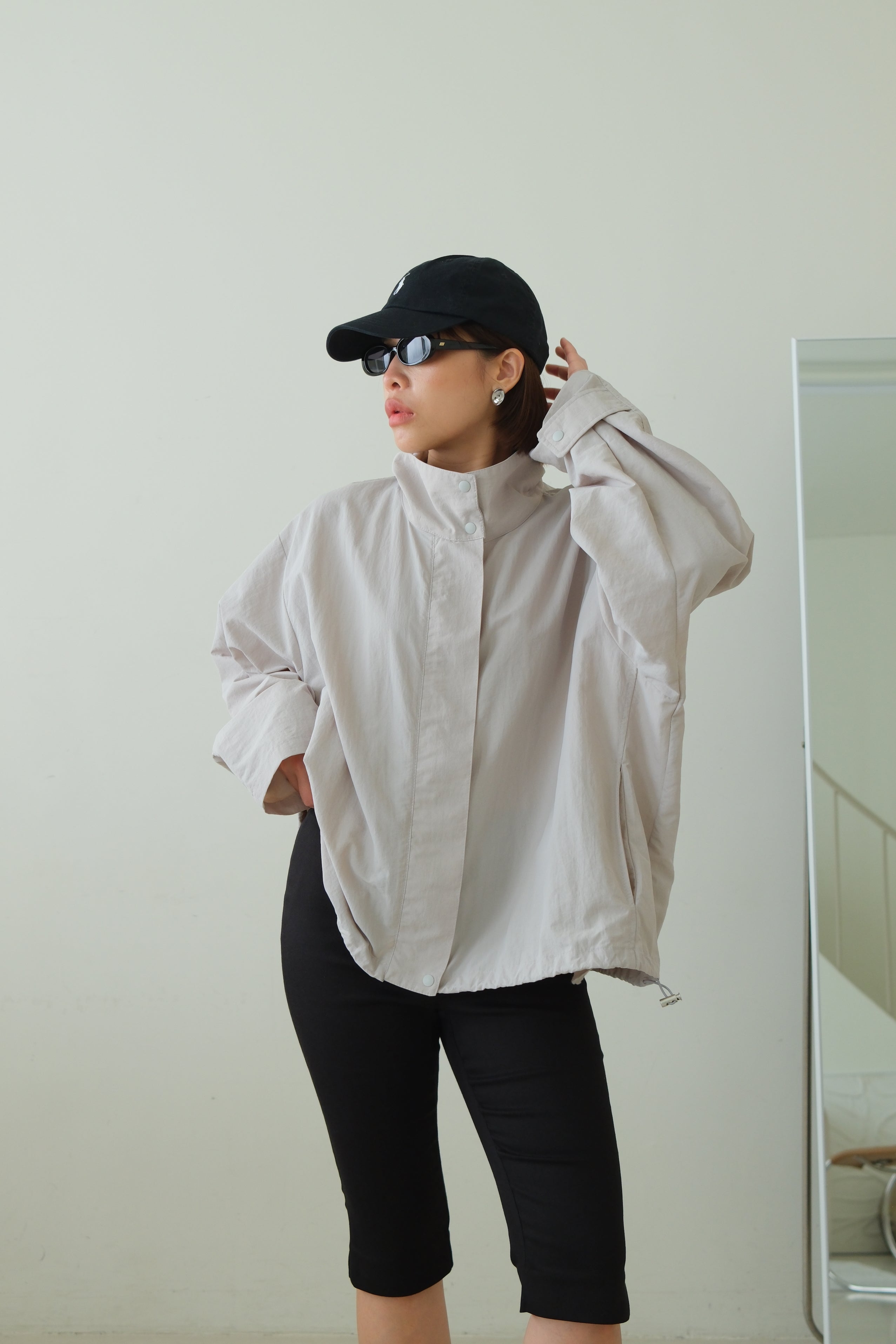 Airy Windbreaker Jacket