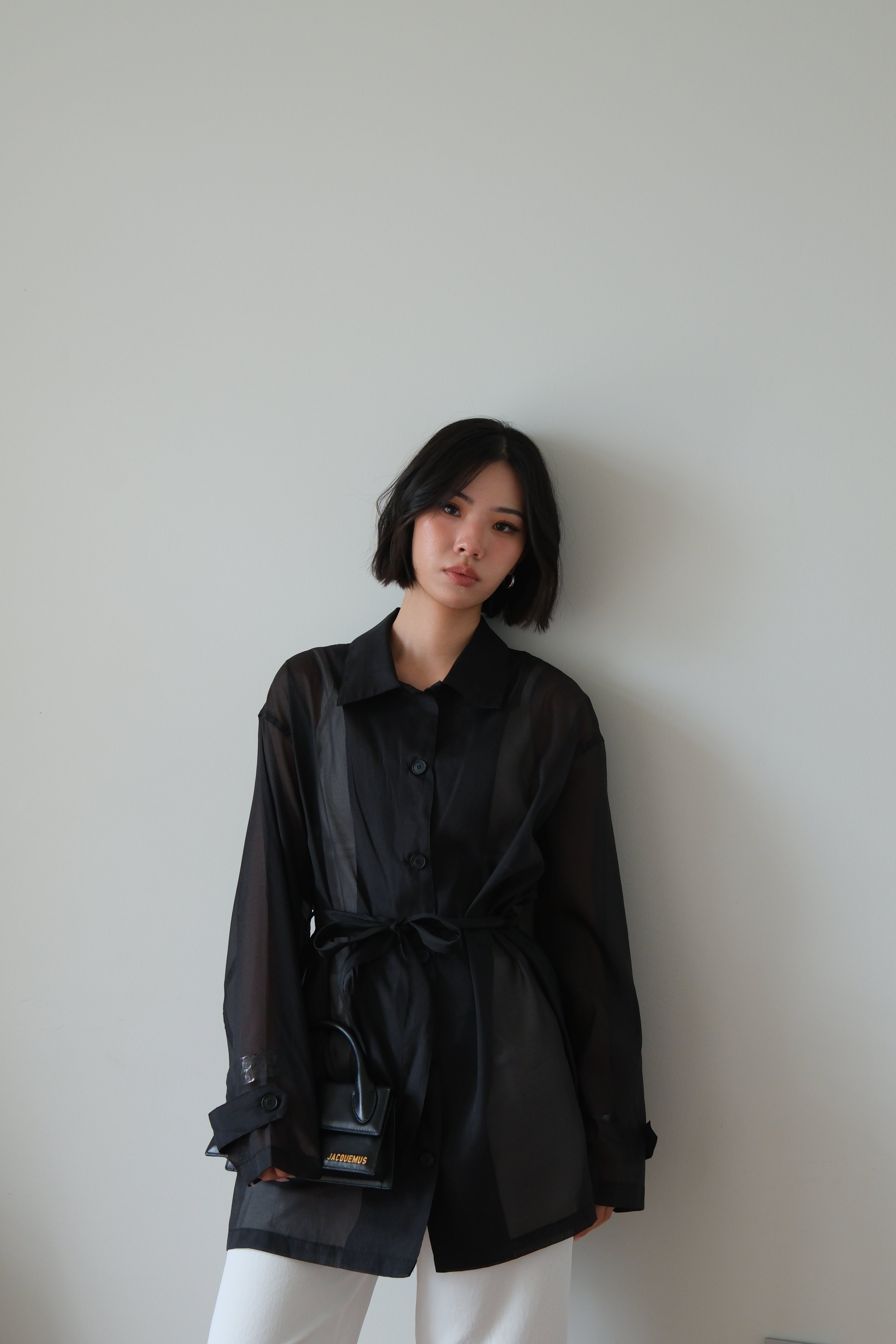 Shaw Sheer Tie Jacket