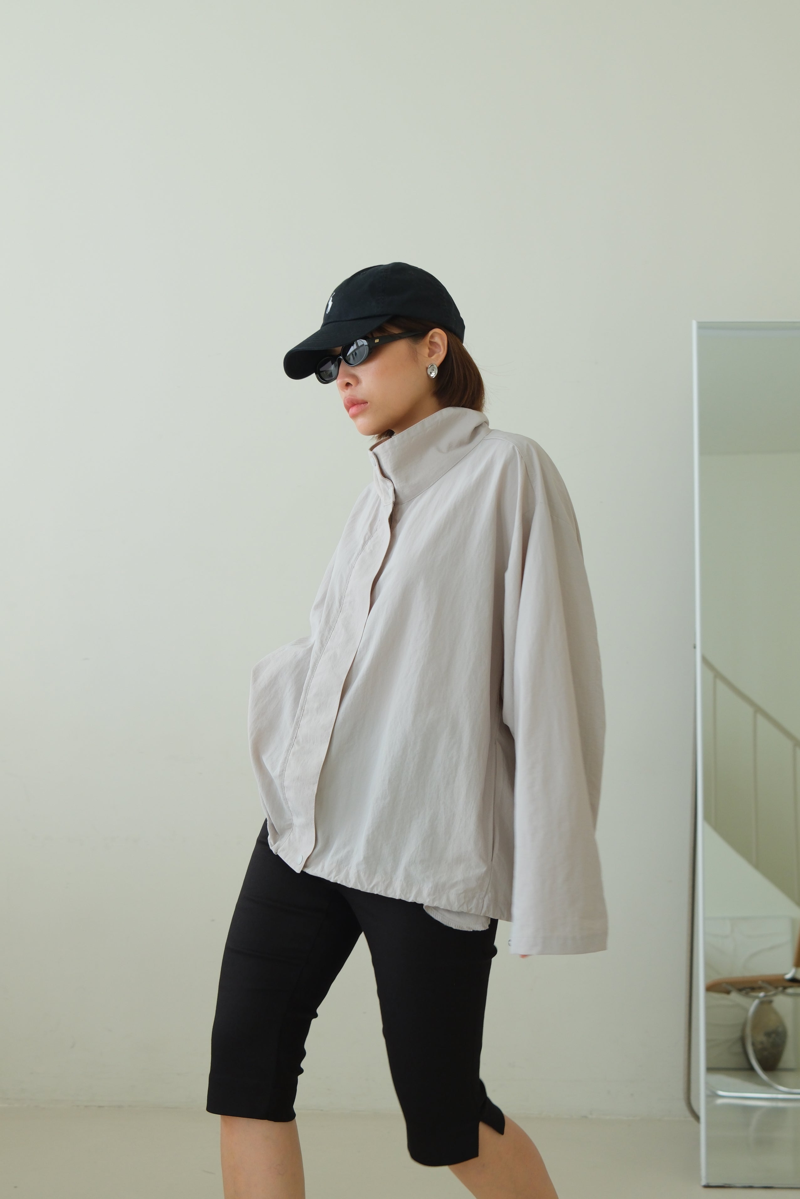 Airy Windbreaker Jacket