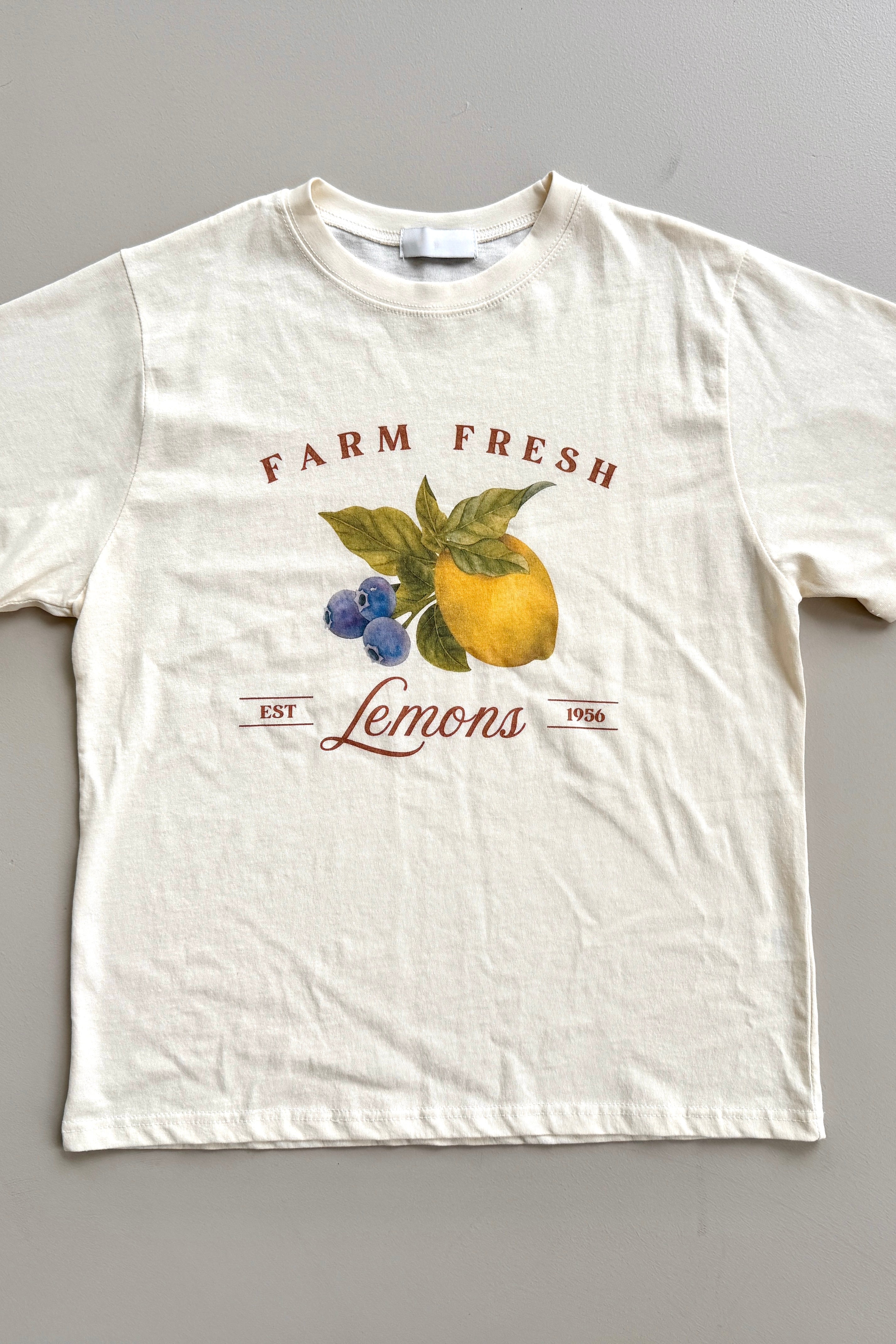 Lemon Farm Fresh Soft Tee