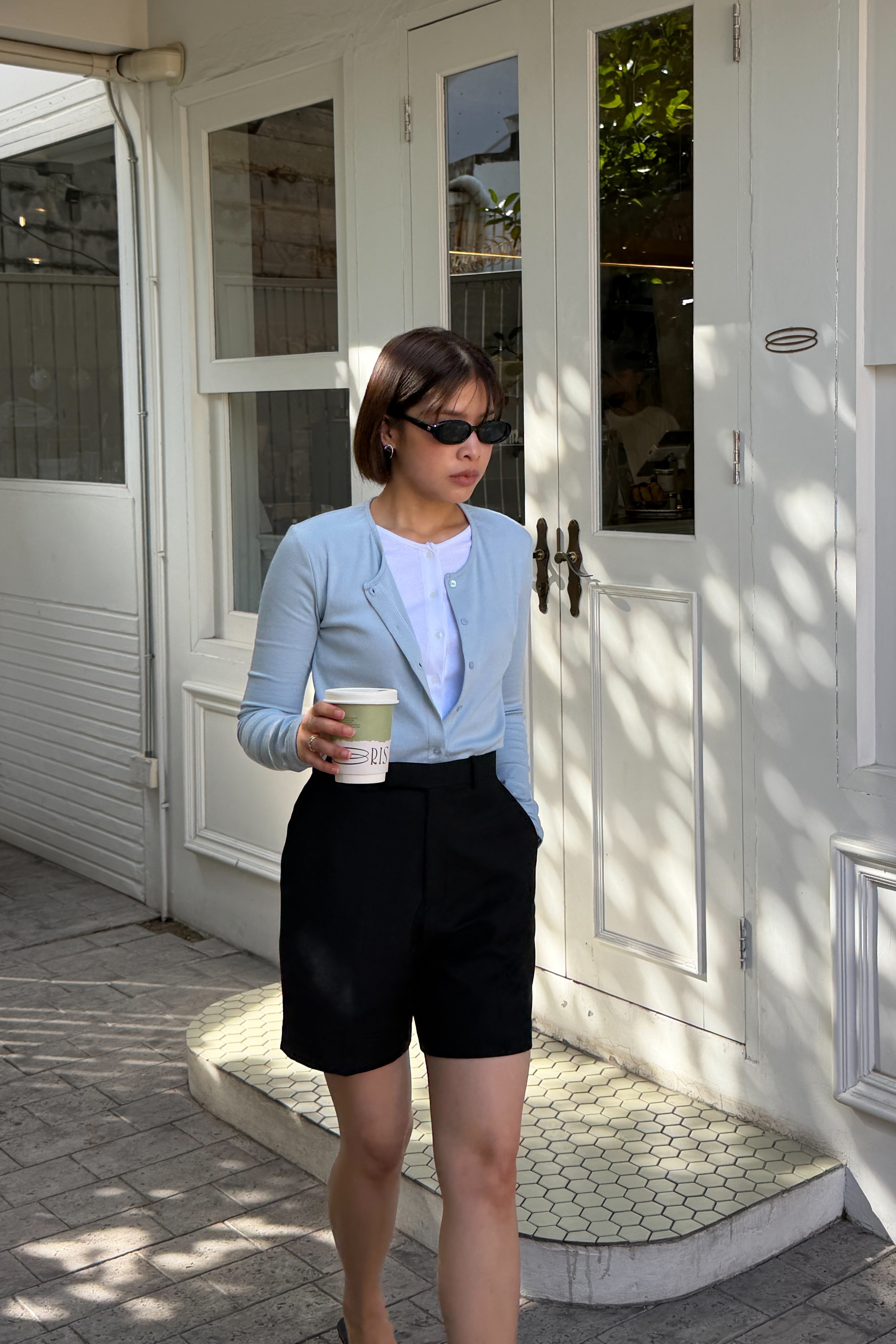 Janie double long sleeve cardigan