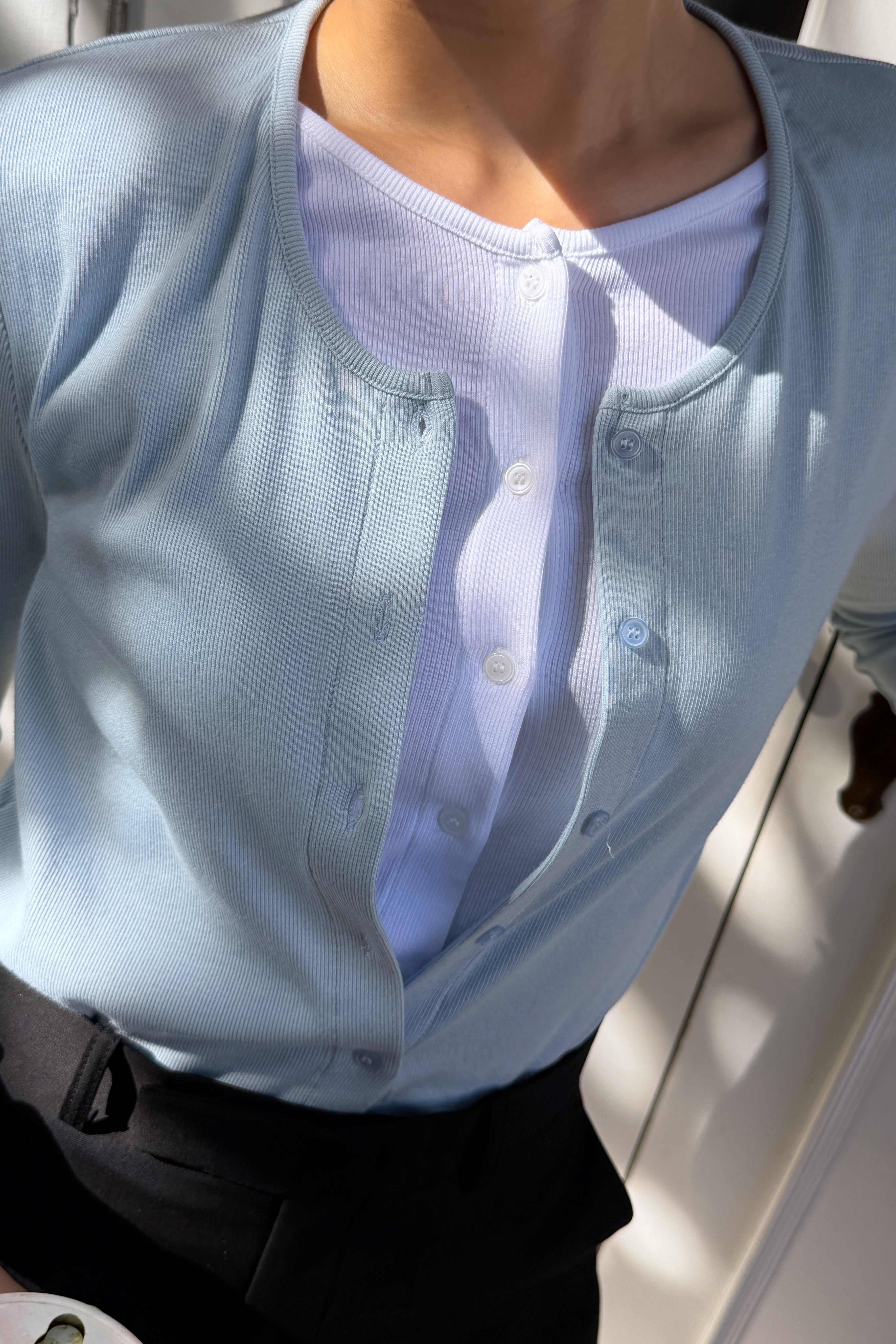 Janie double long sleeve cardigan