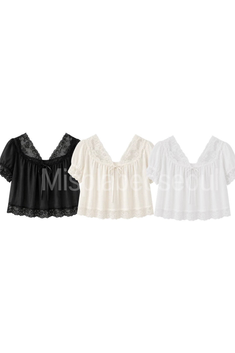Mum made lace blouse