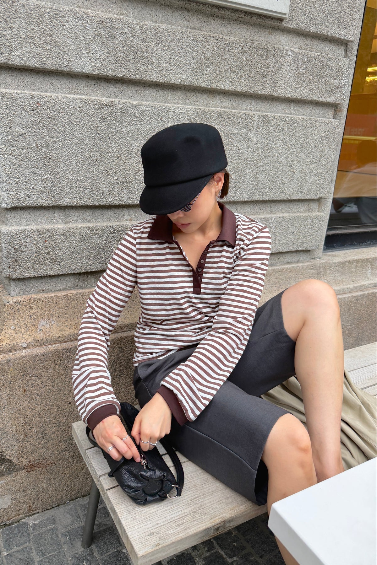 Soren Lightweight Stripe Polo