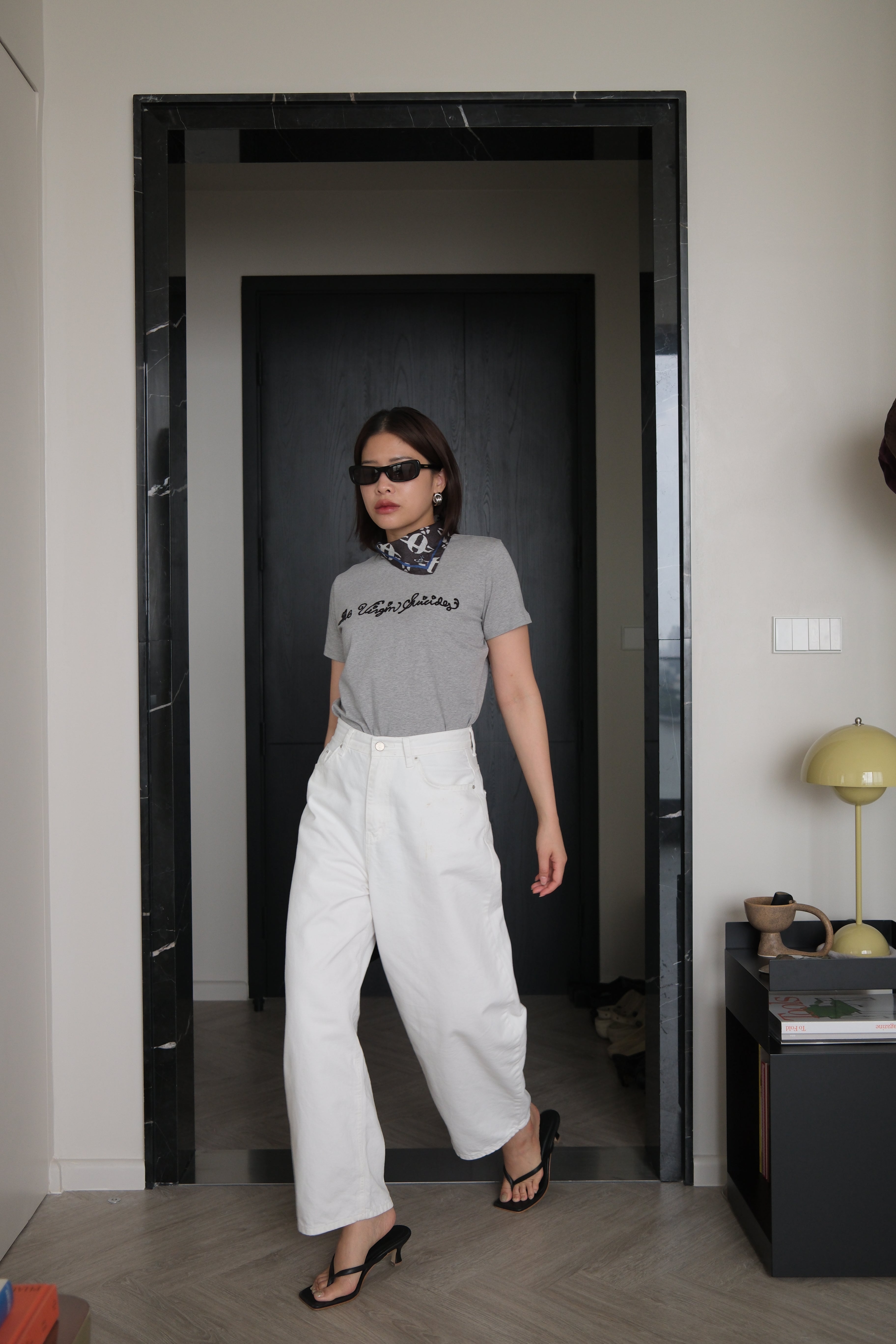 Kate high-rise barrel leg jeans