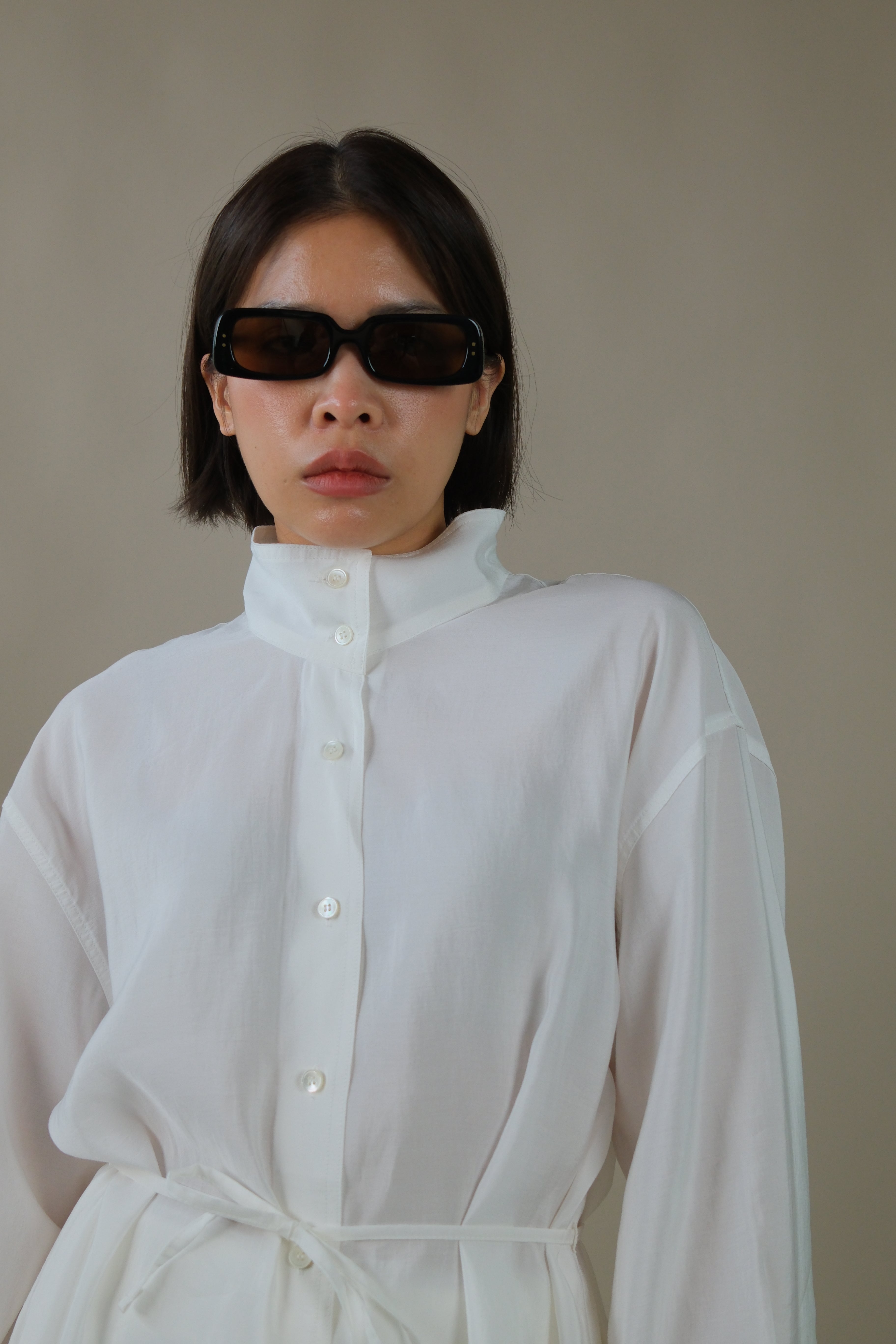 Hej funnel sheer shirt