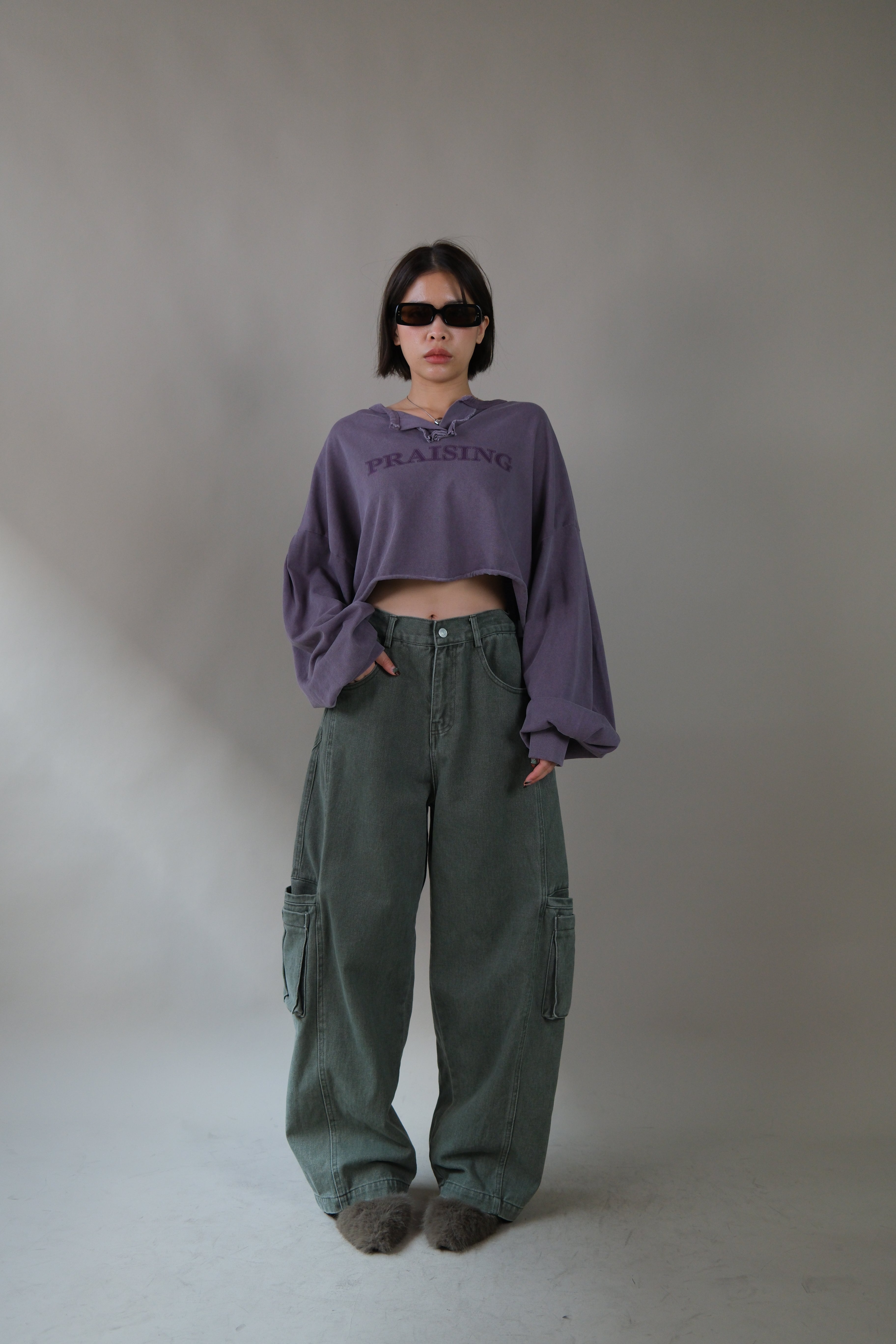 Praising vintage crop top