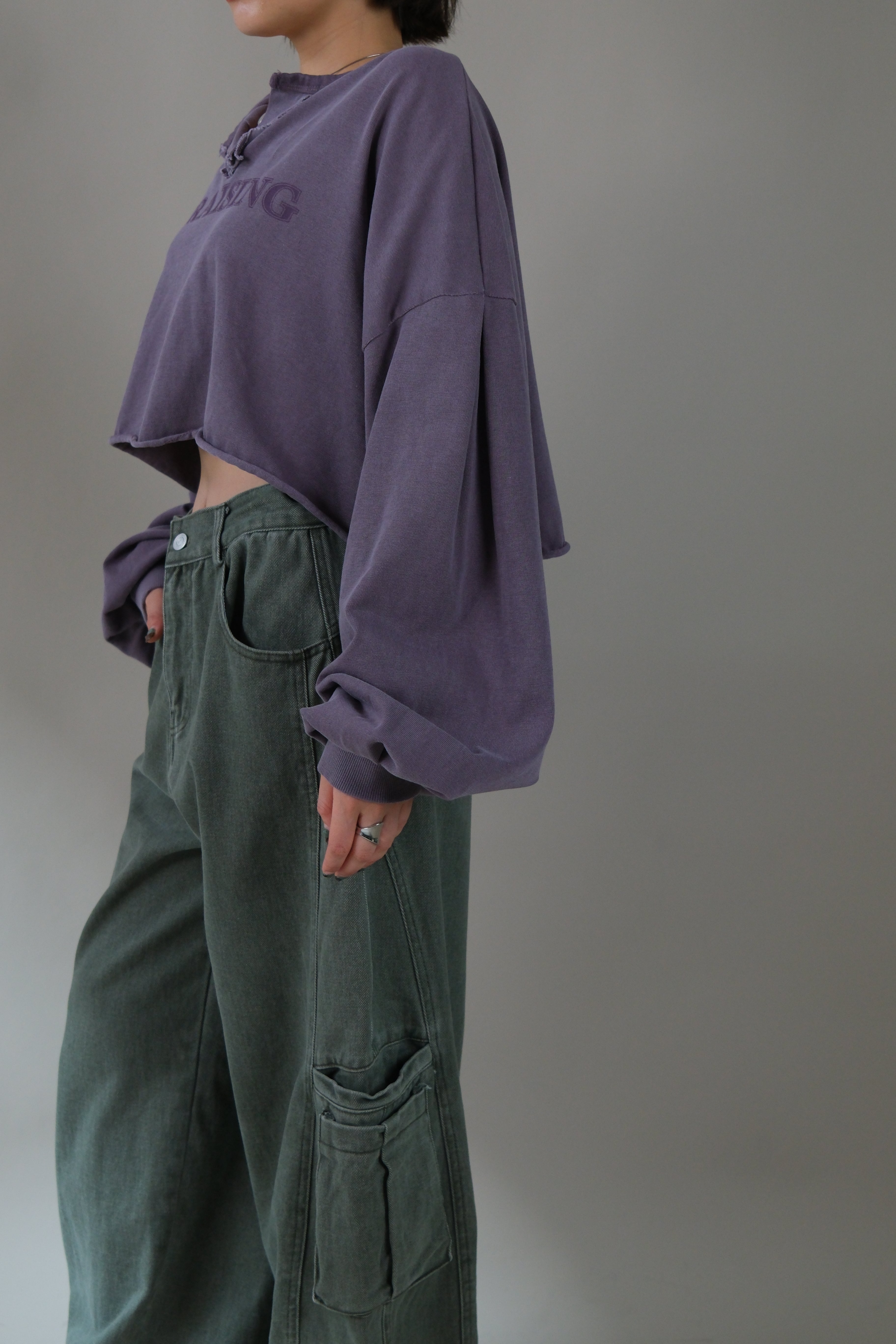 Praising vintage crop top