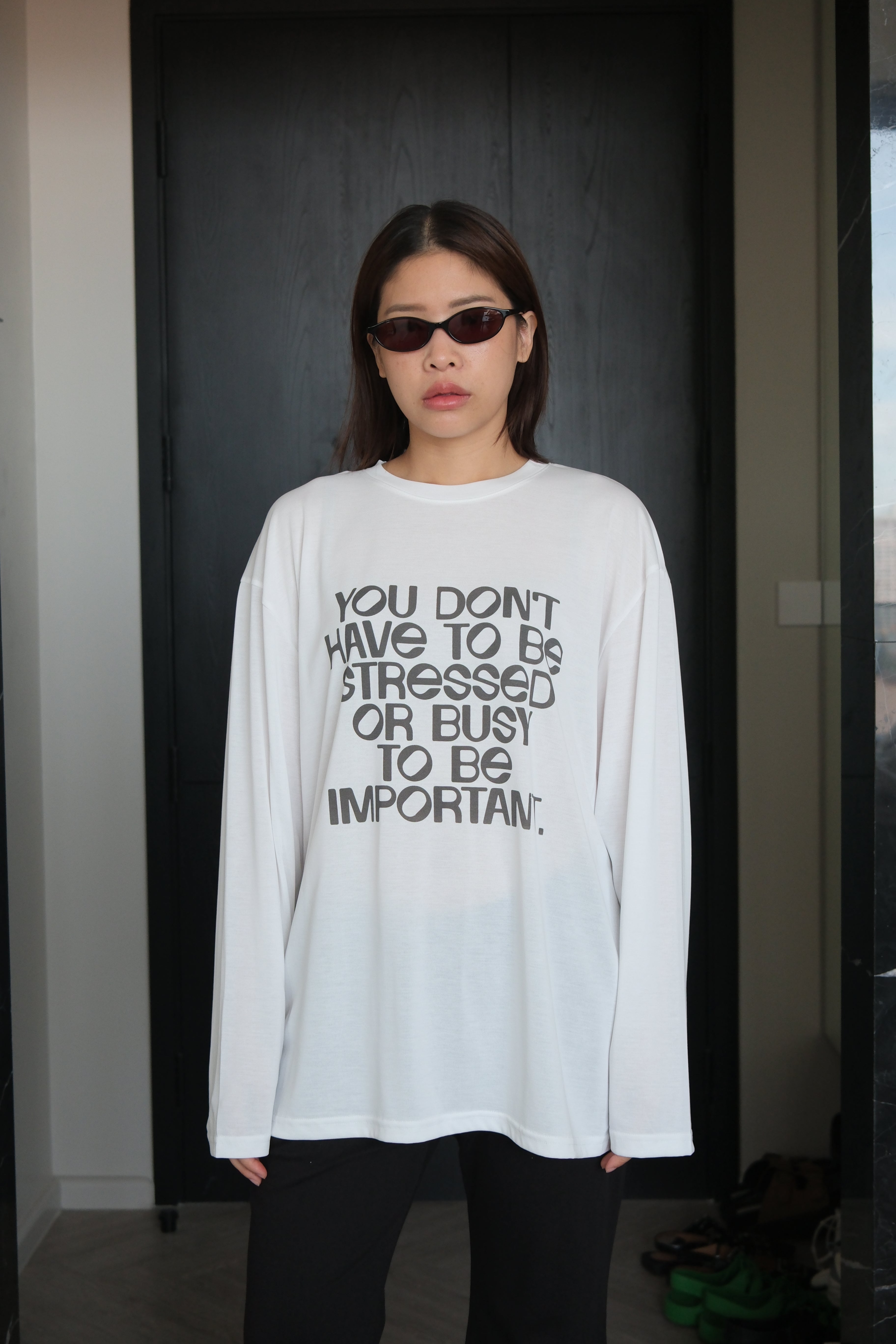 Quotes longsleeve soft tee