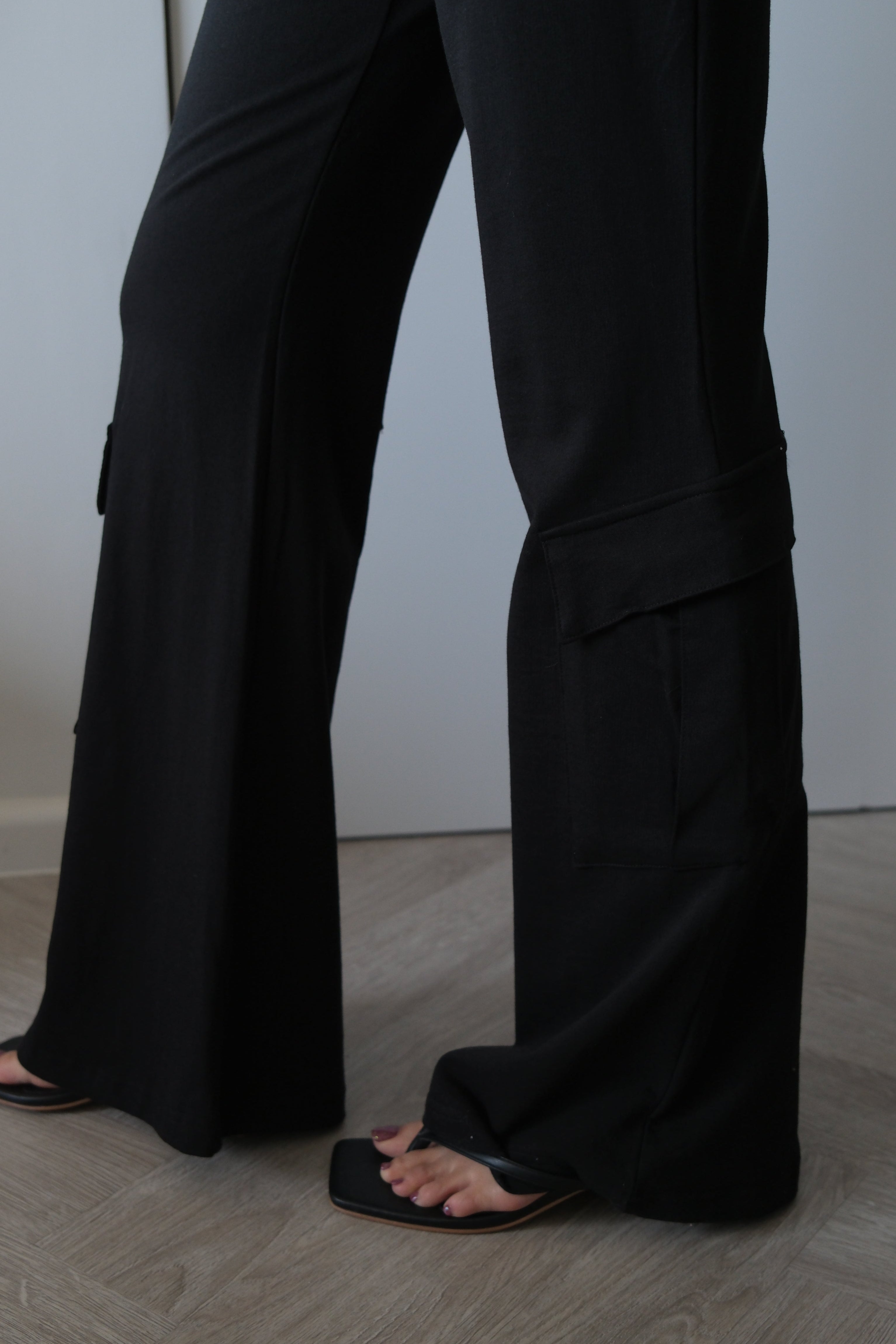 Vintage cargo flared pants