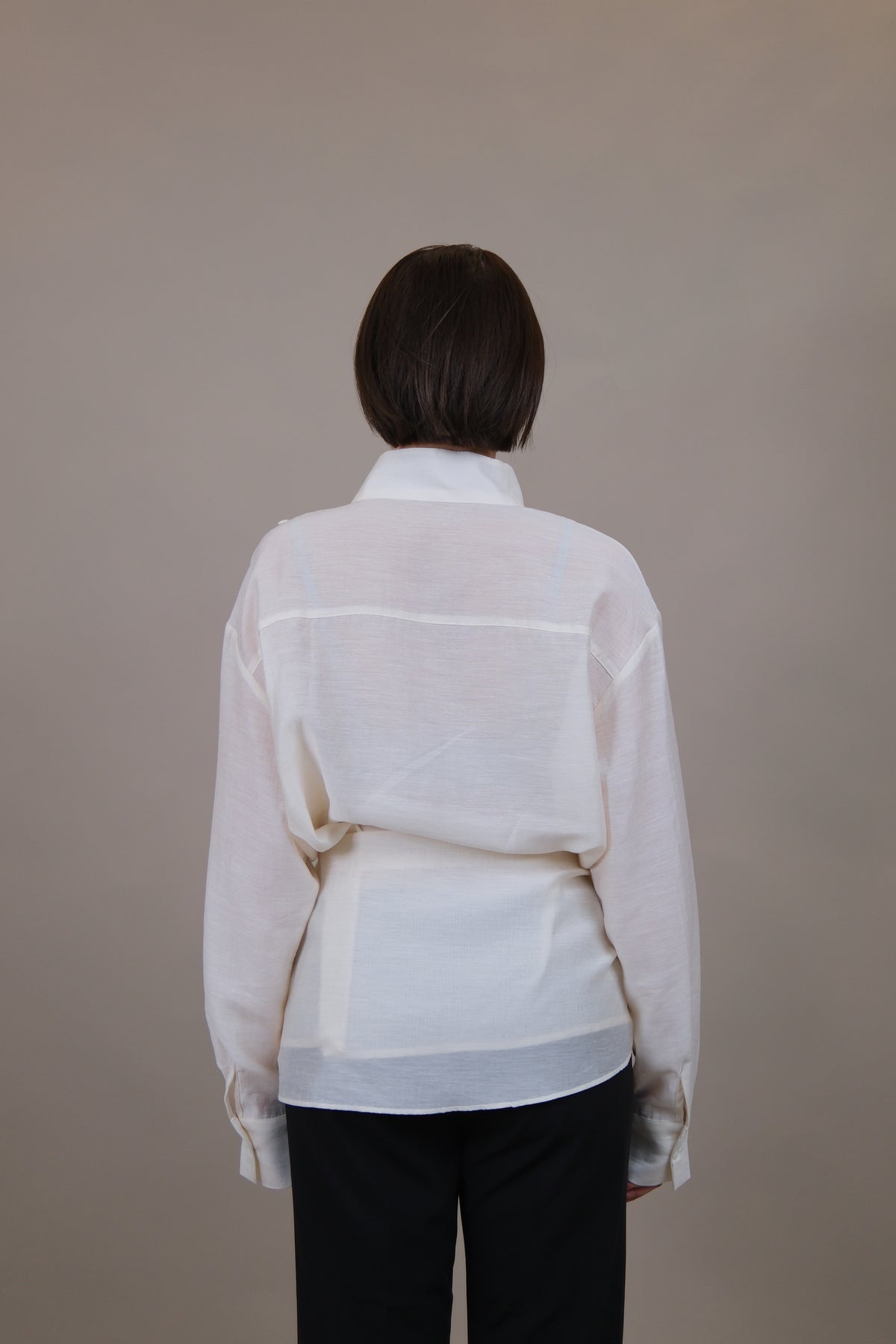 Élan Scarf Detail Shirt