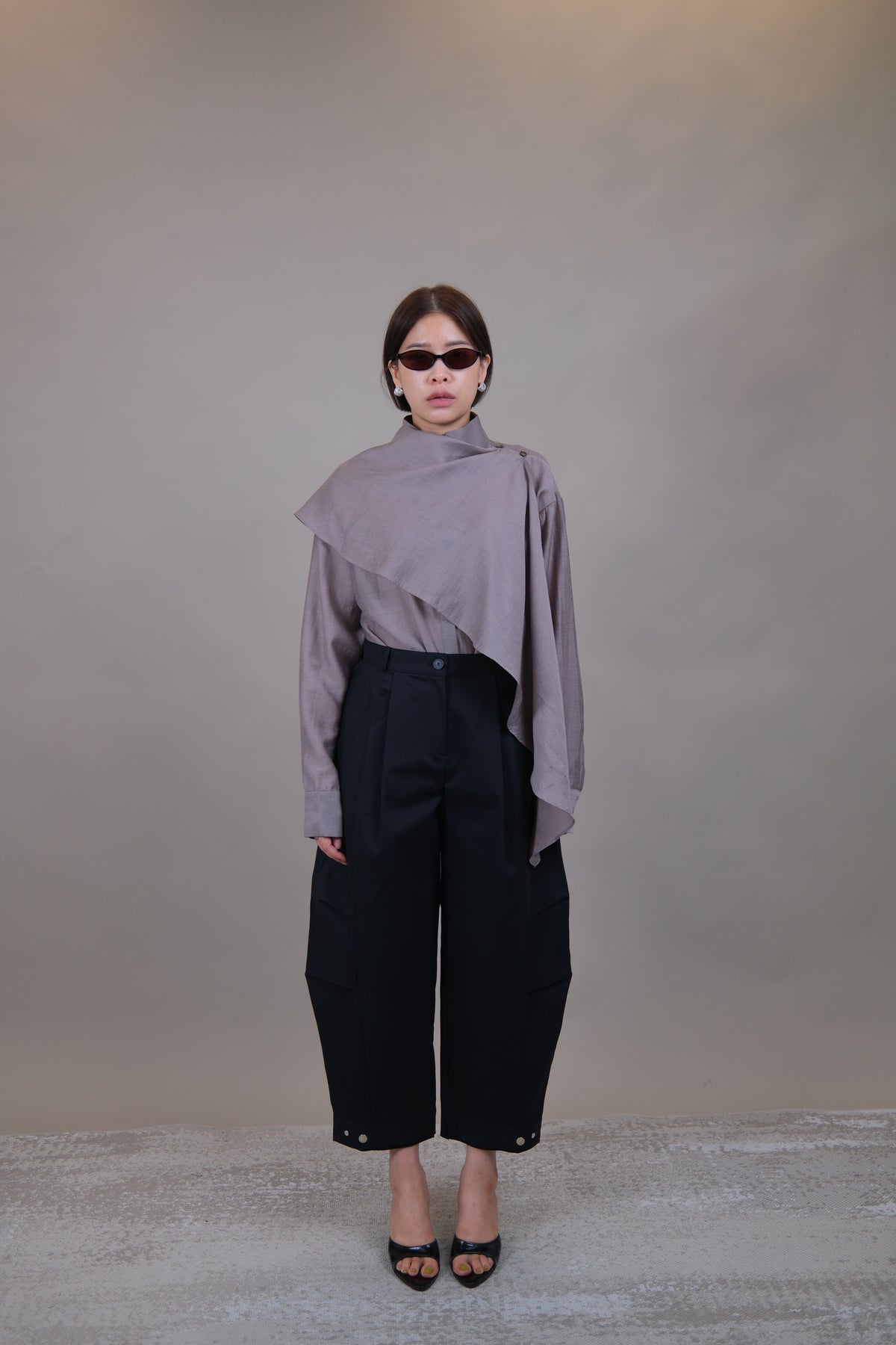 Élan Scarf Detail Shirt