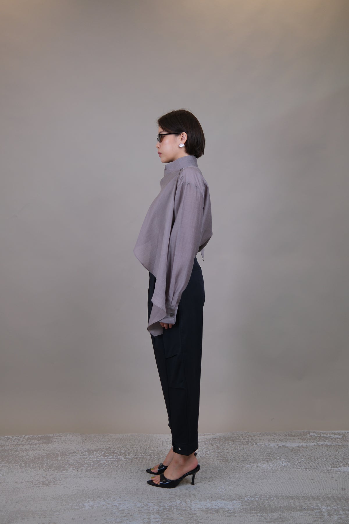 Kori Curved Crop Trousers