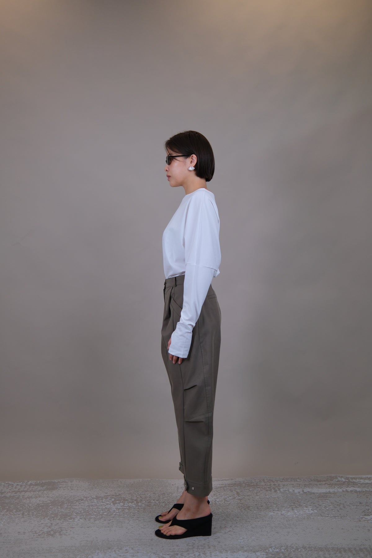 Noelle Thumbhole Boat Neck Top