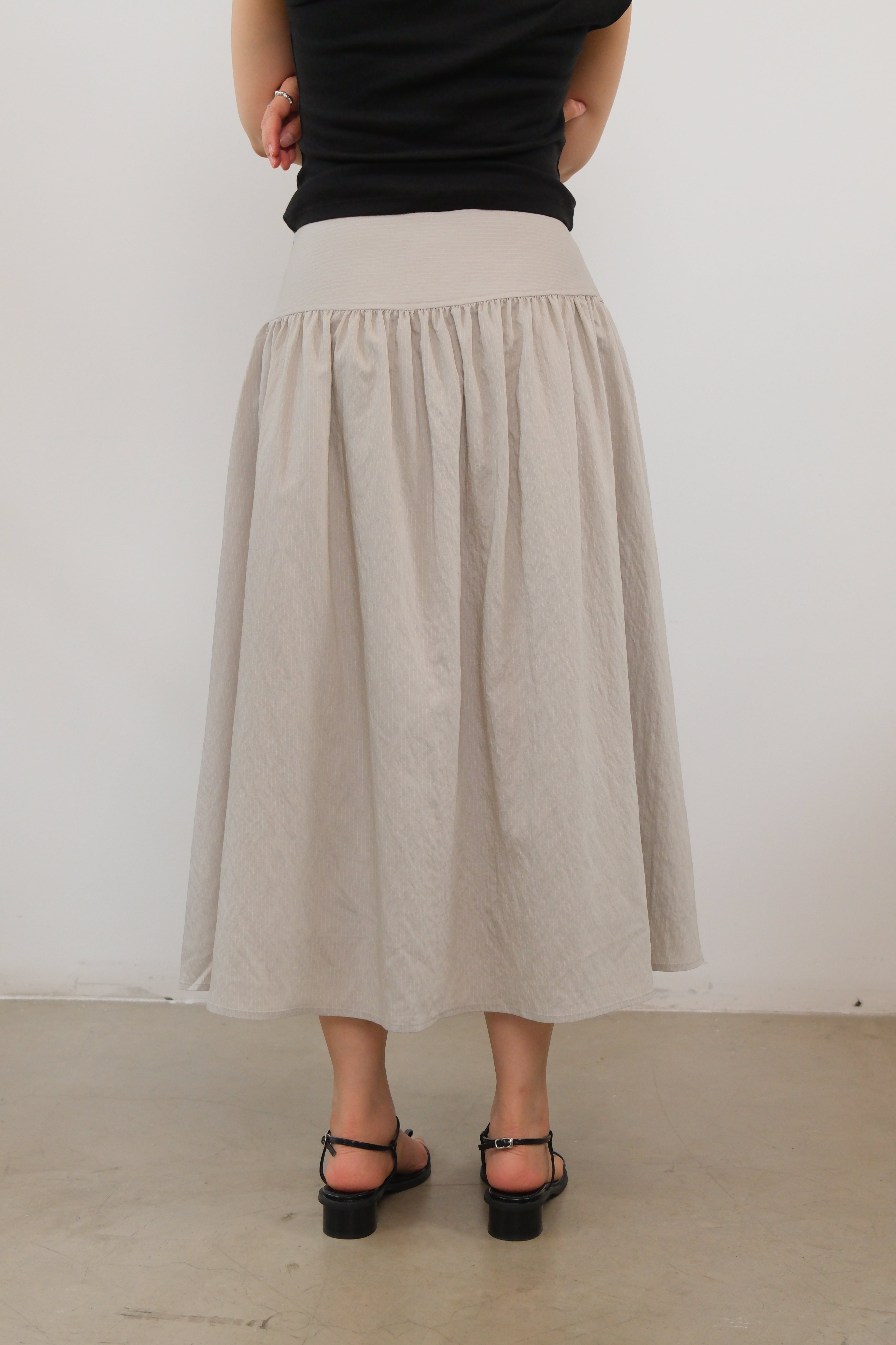 Rotti sheer maxi skirt