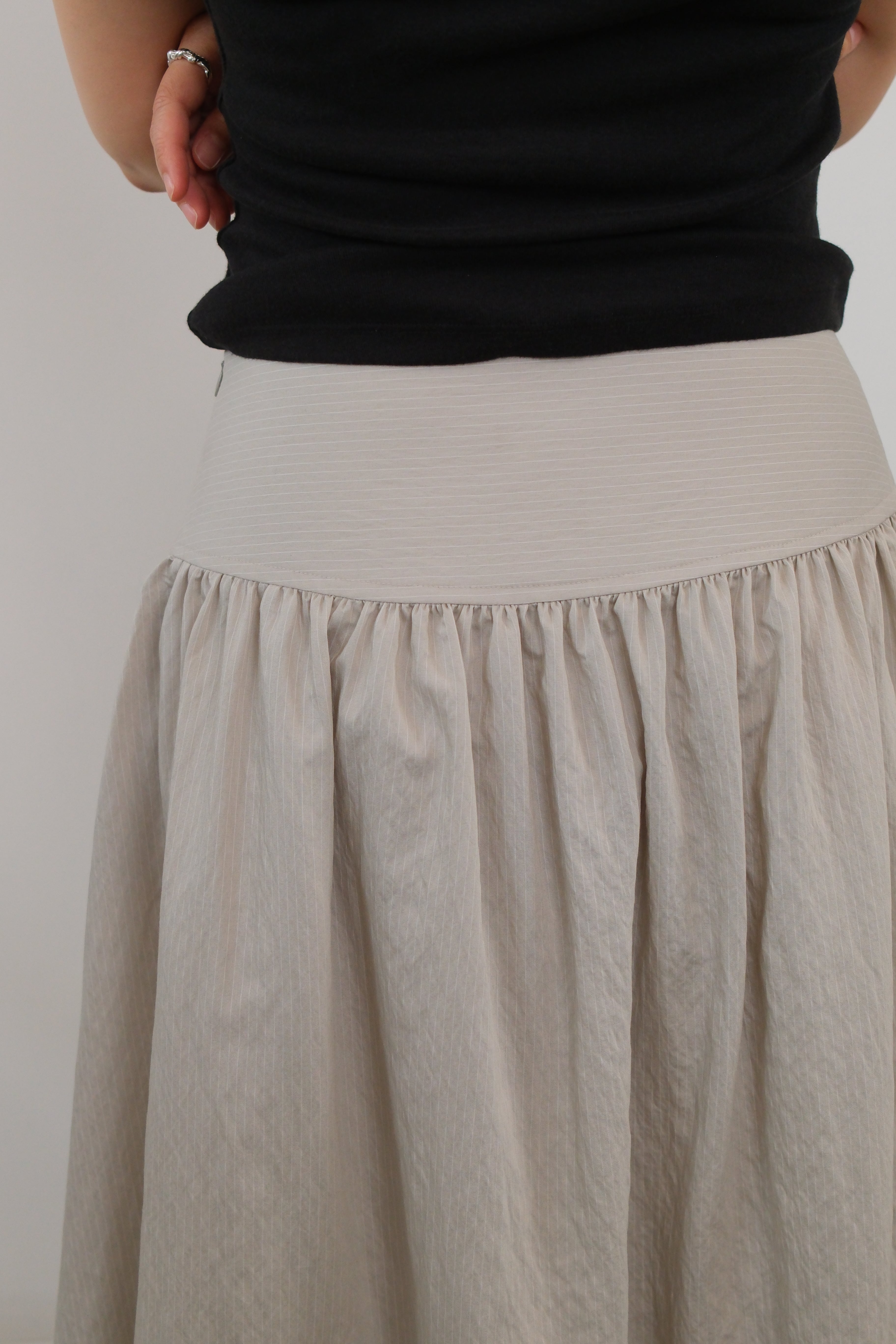 Rotti sheer maxi skirt