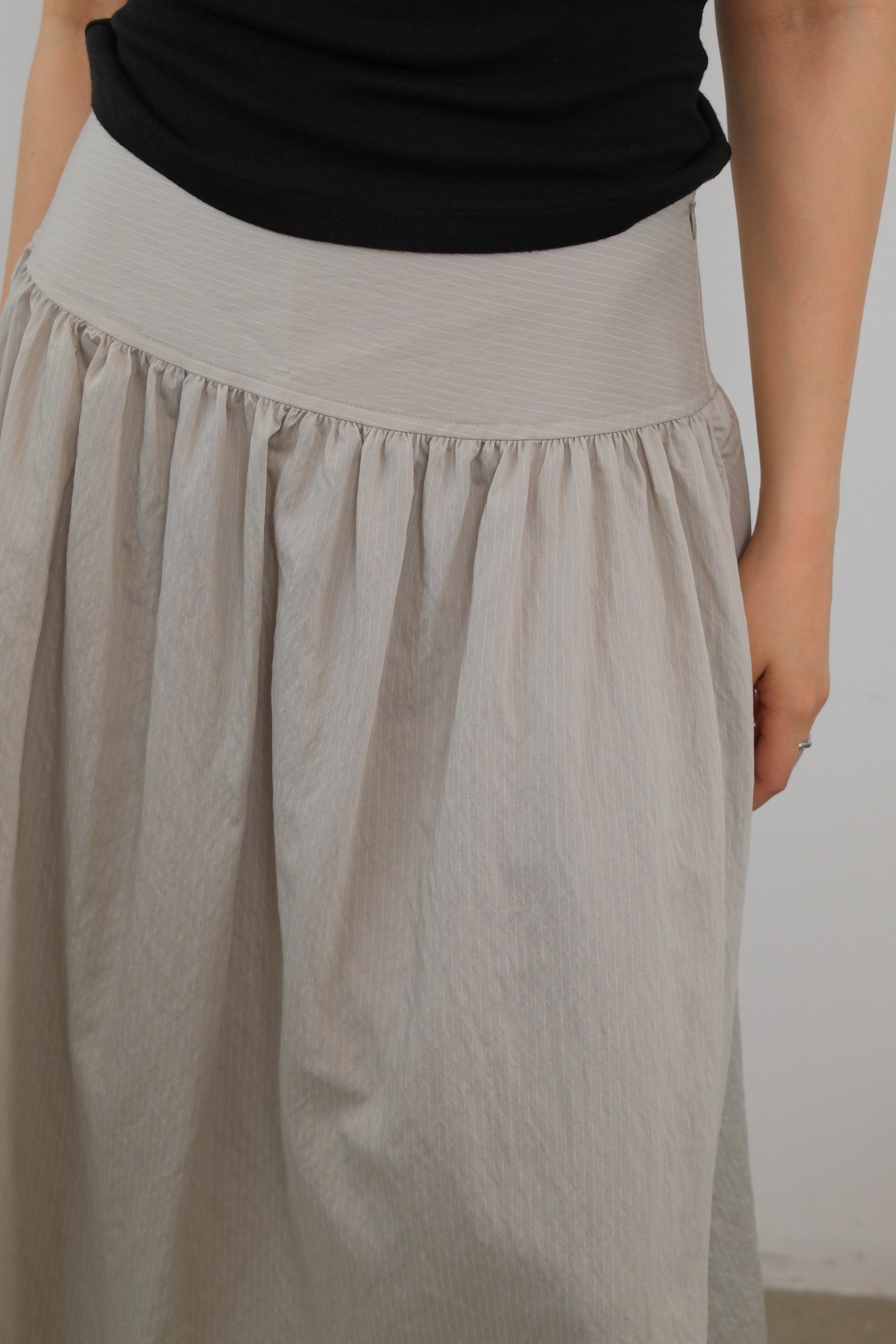Rotti sheer maxi skirt