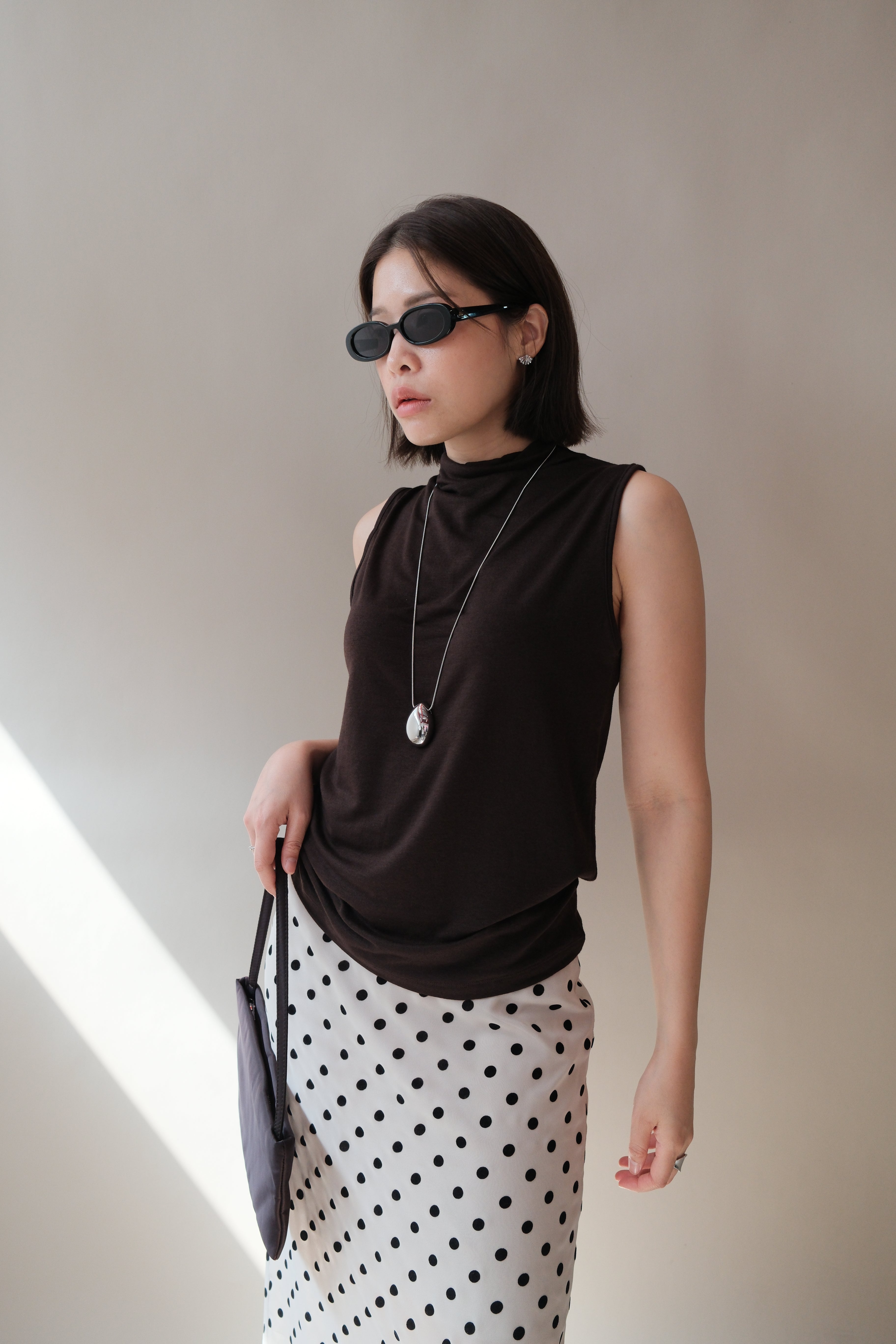 Aime turtleneck tank top