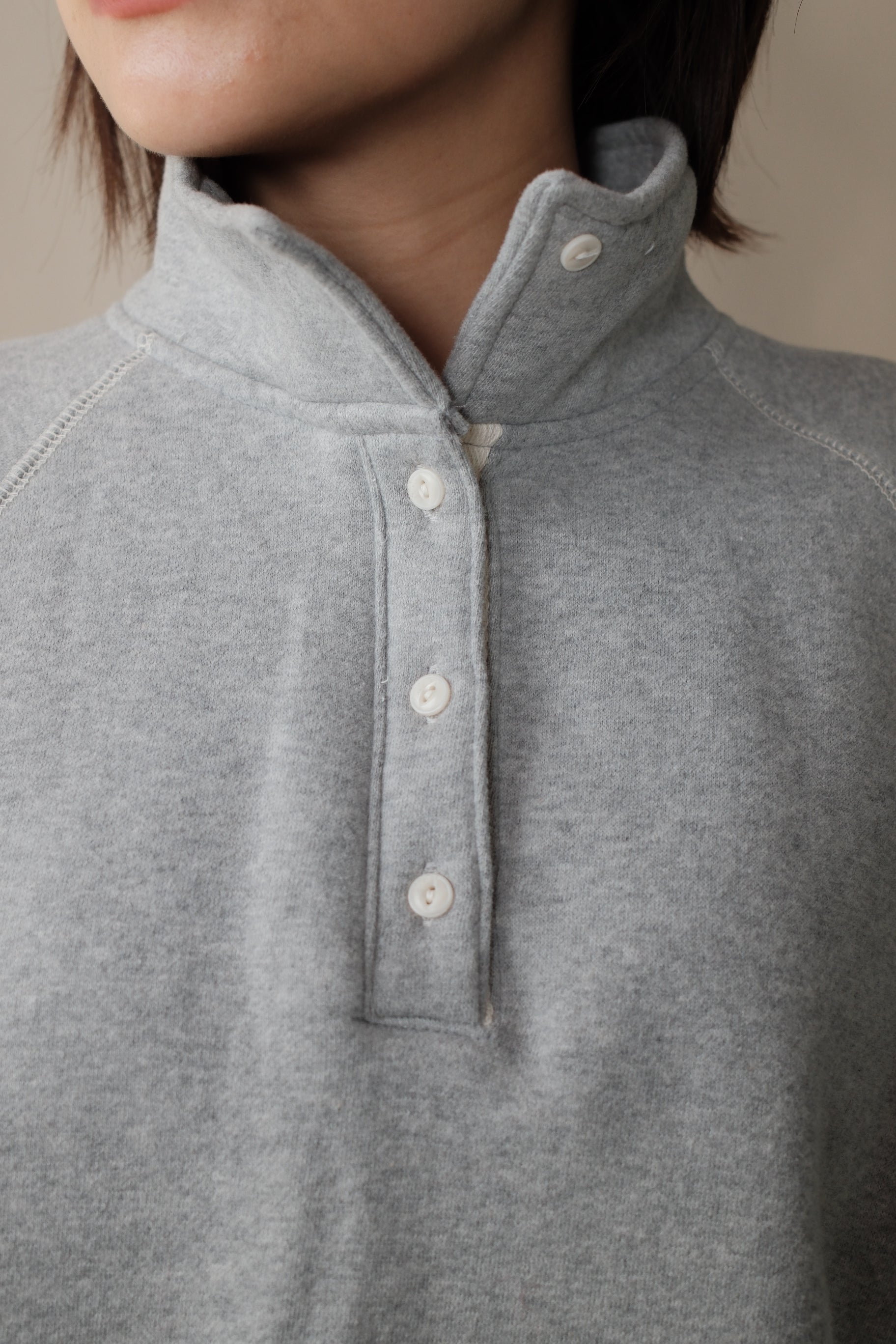 Polo high collar sweatshirt