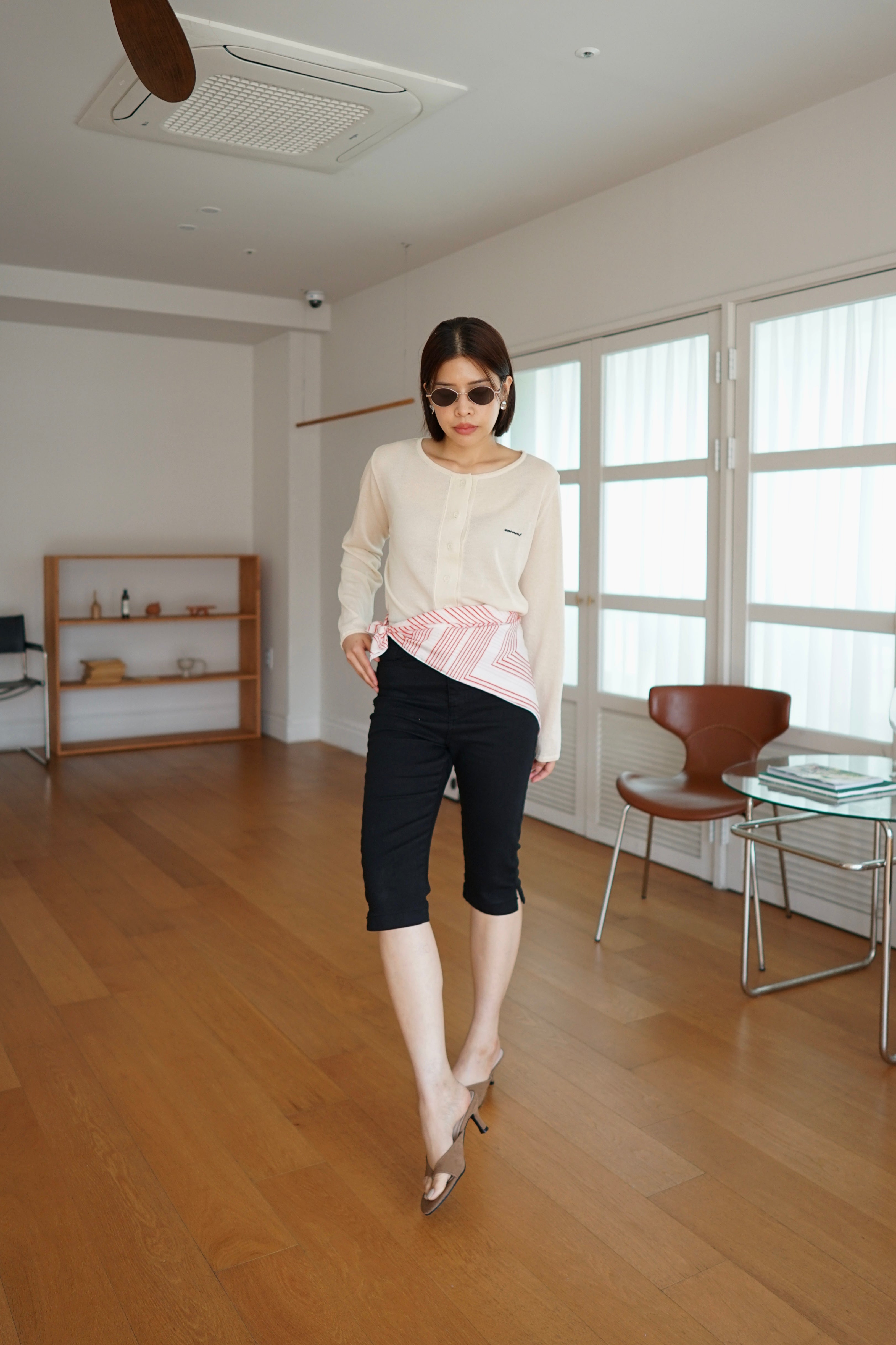 Marge high waist capri jeans