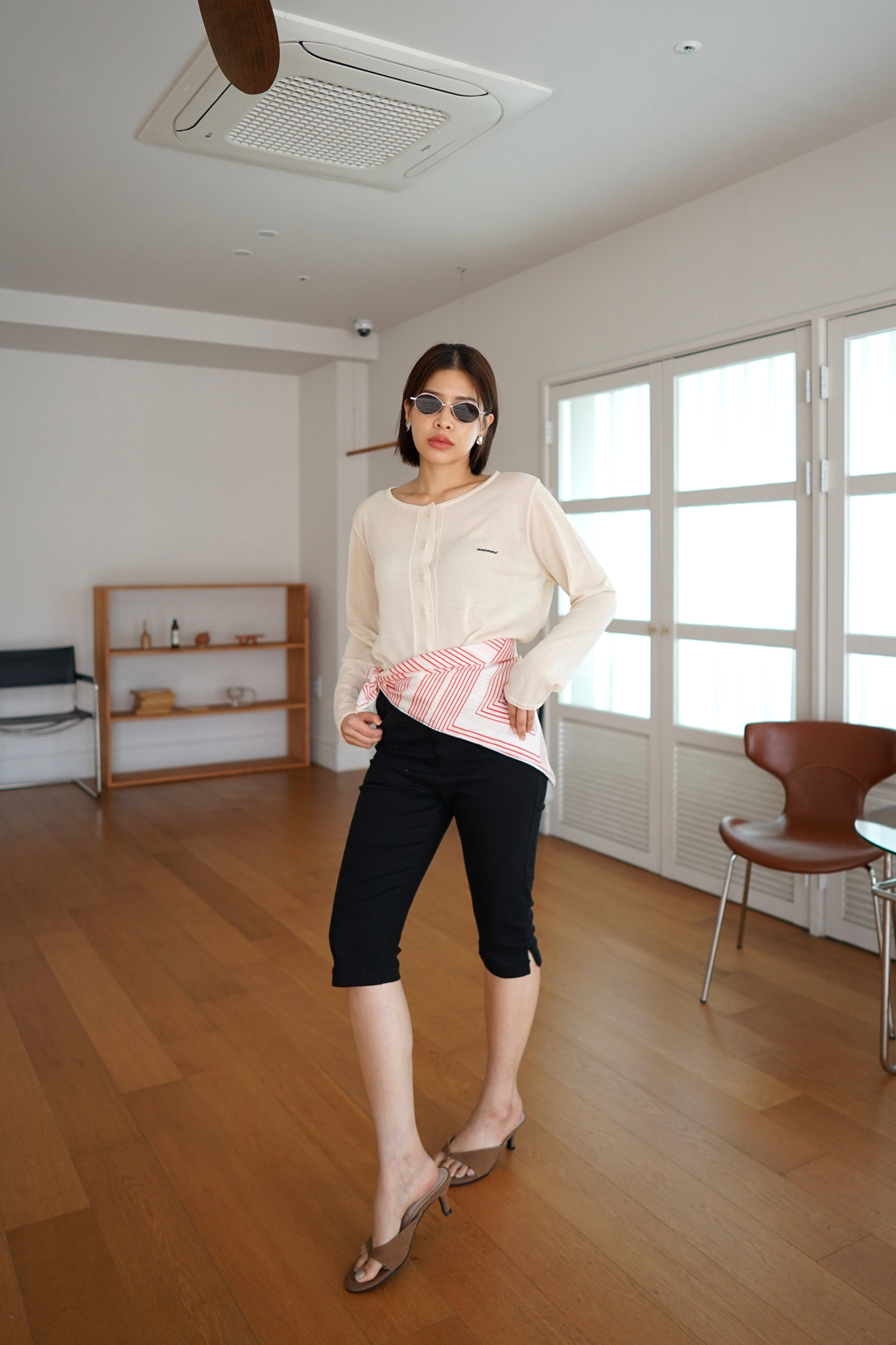 Marge high waist capri jeans