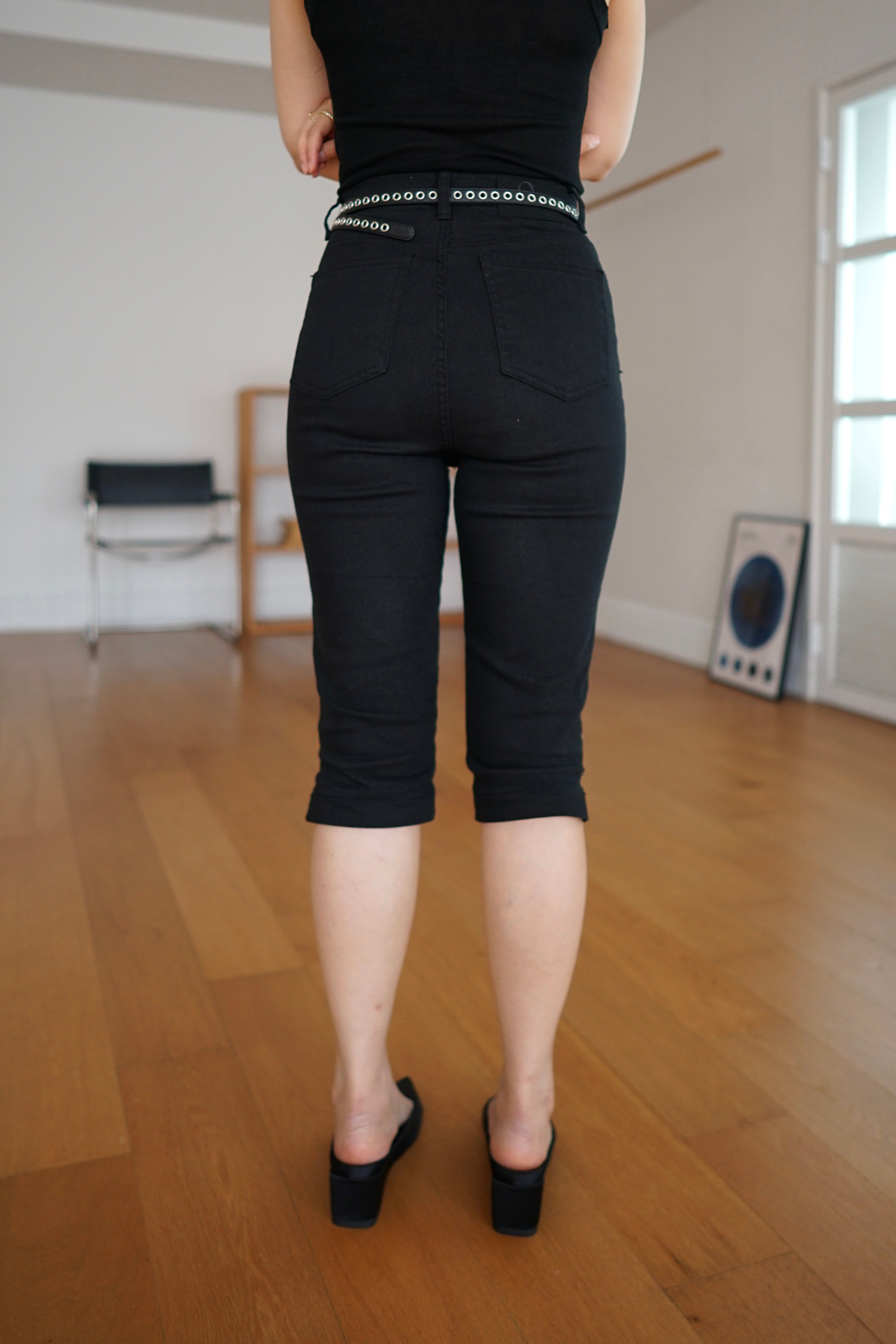 Marge high waist capri jeans