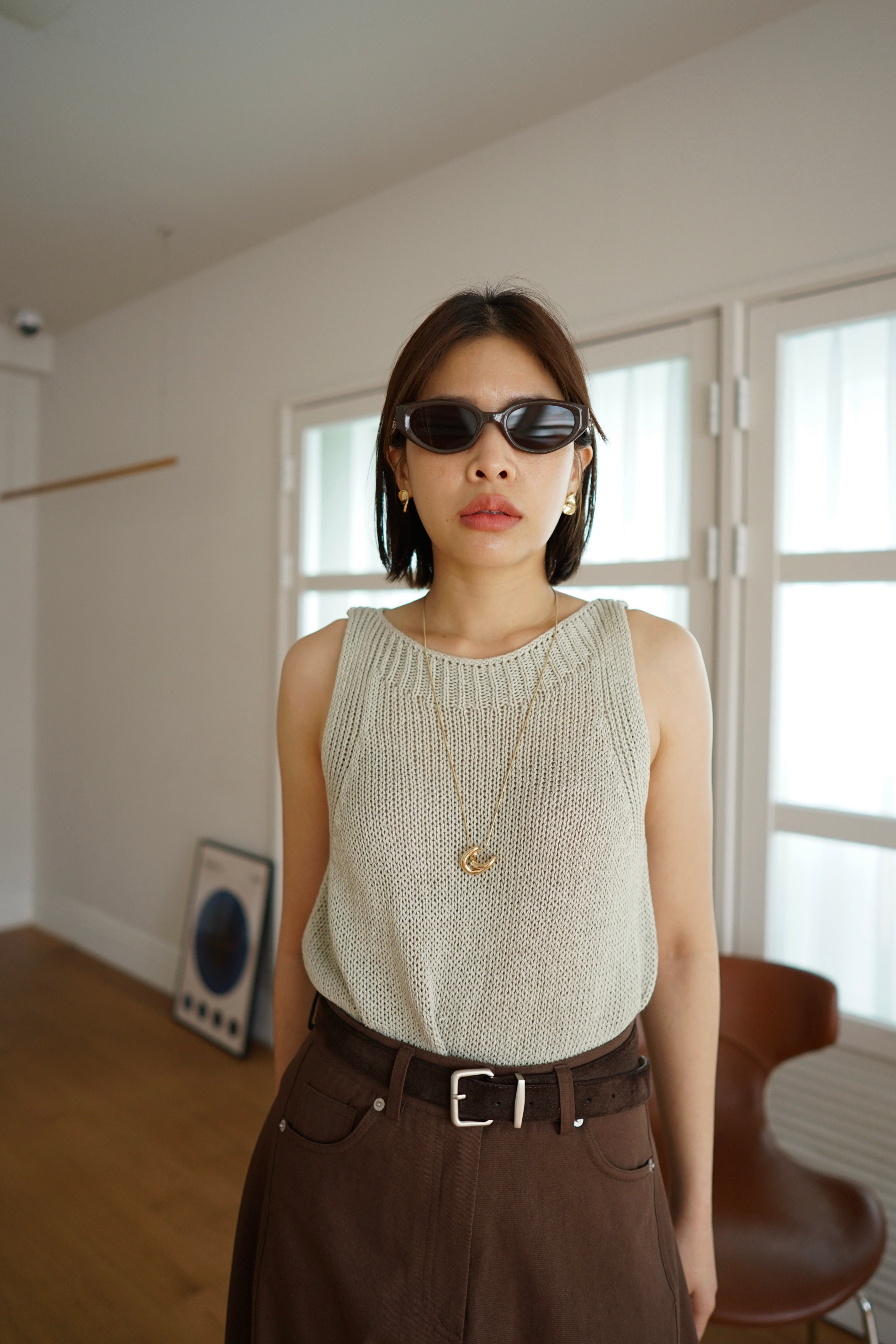 summer knitting tank top