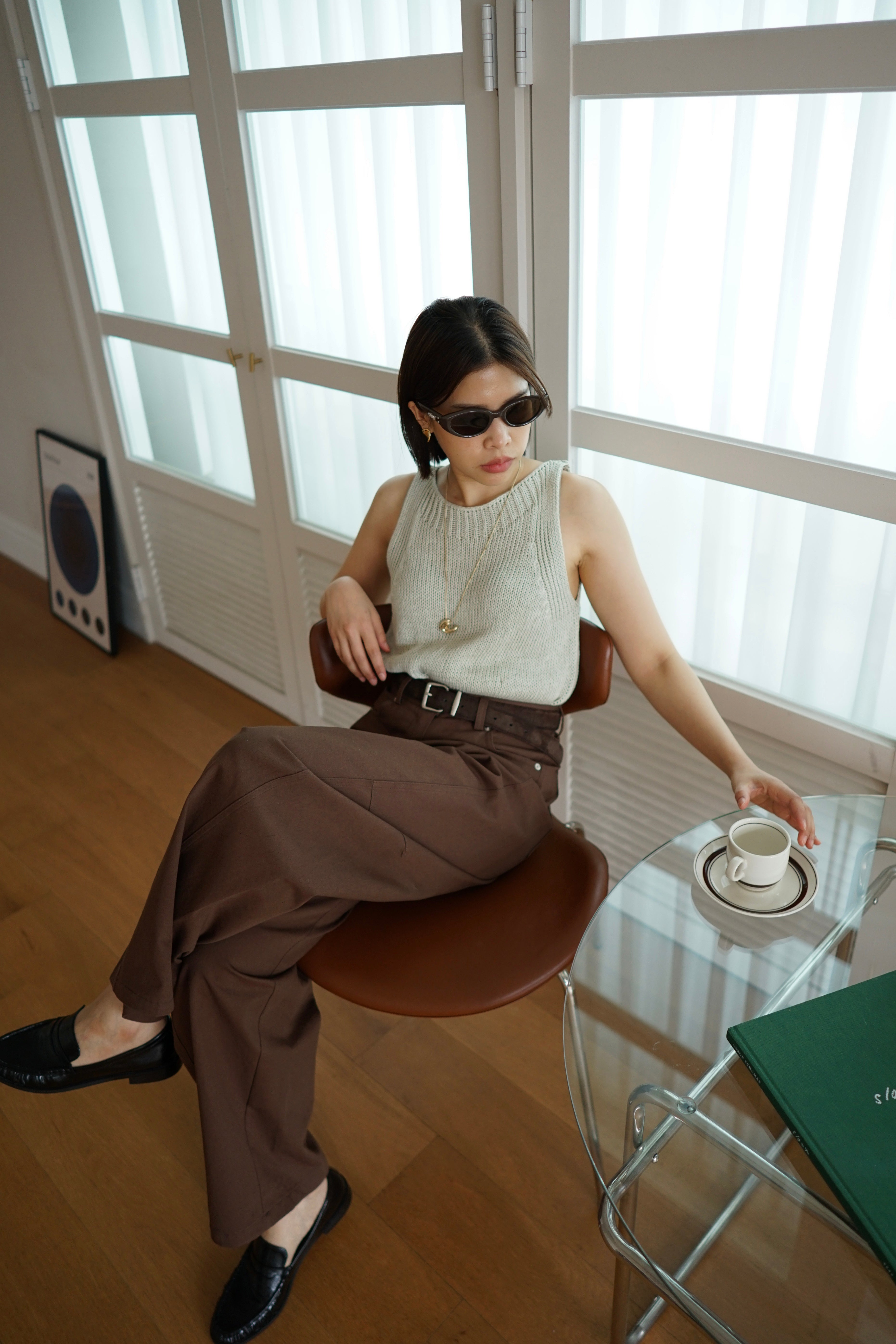 summer knitting tank top