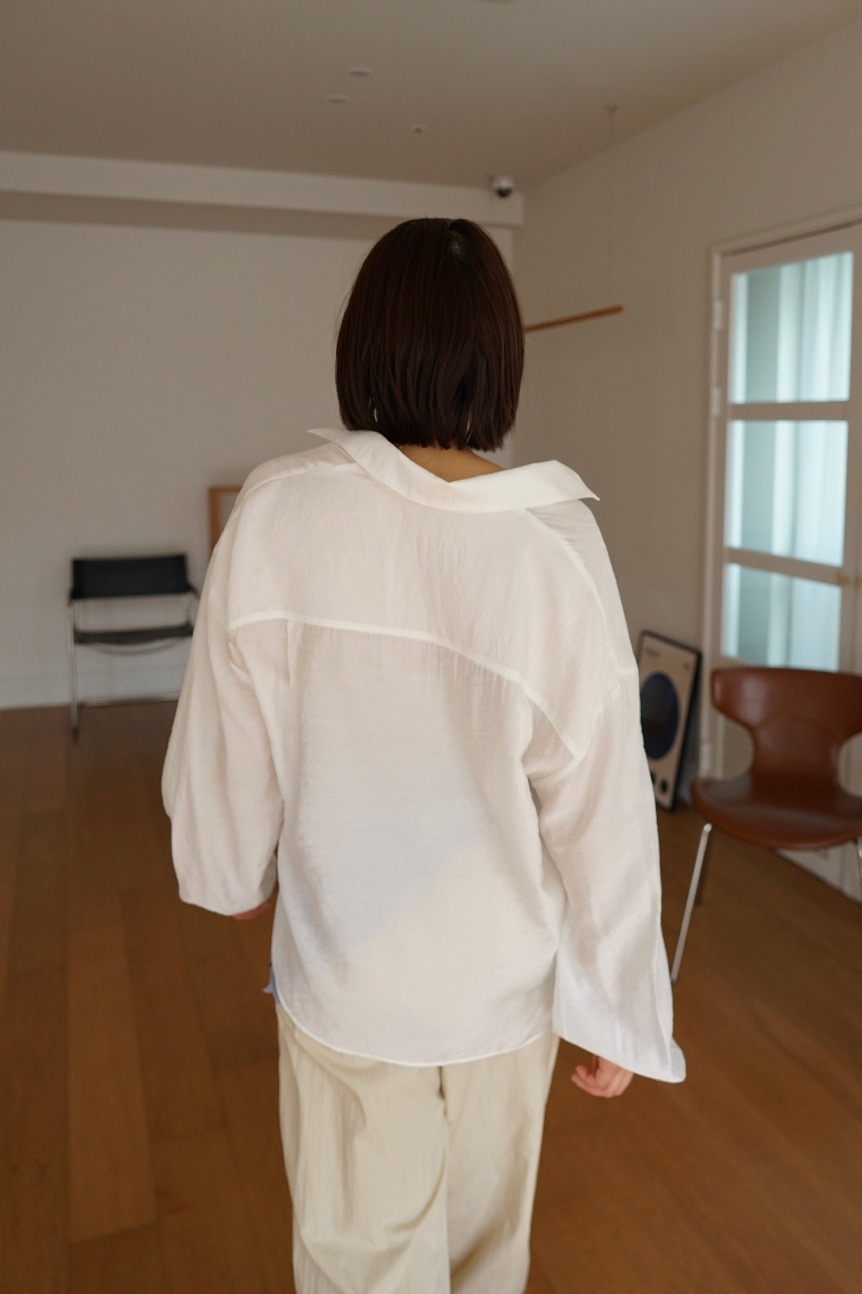 Petra deep v neck blouse