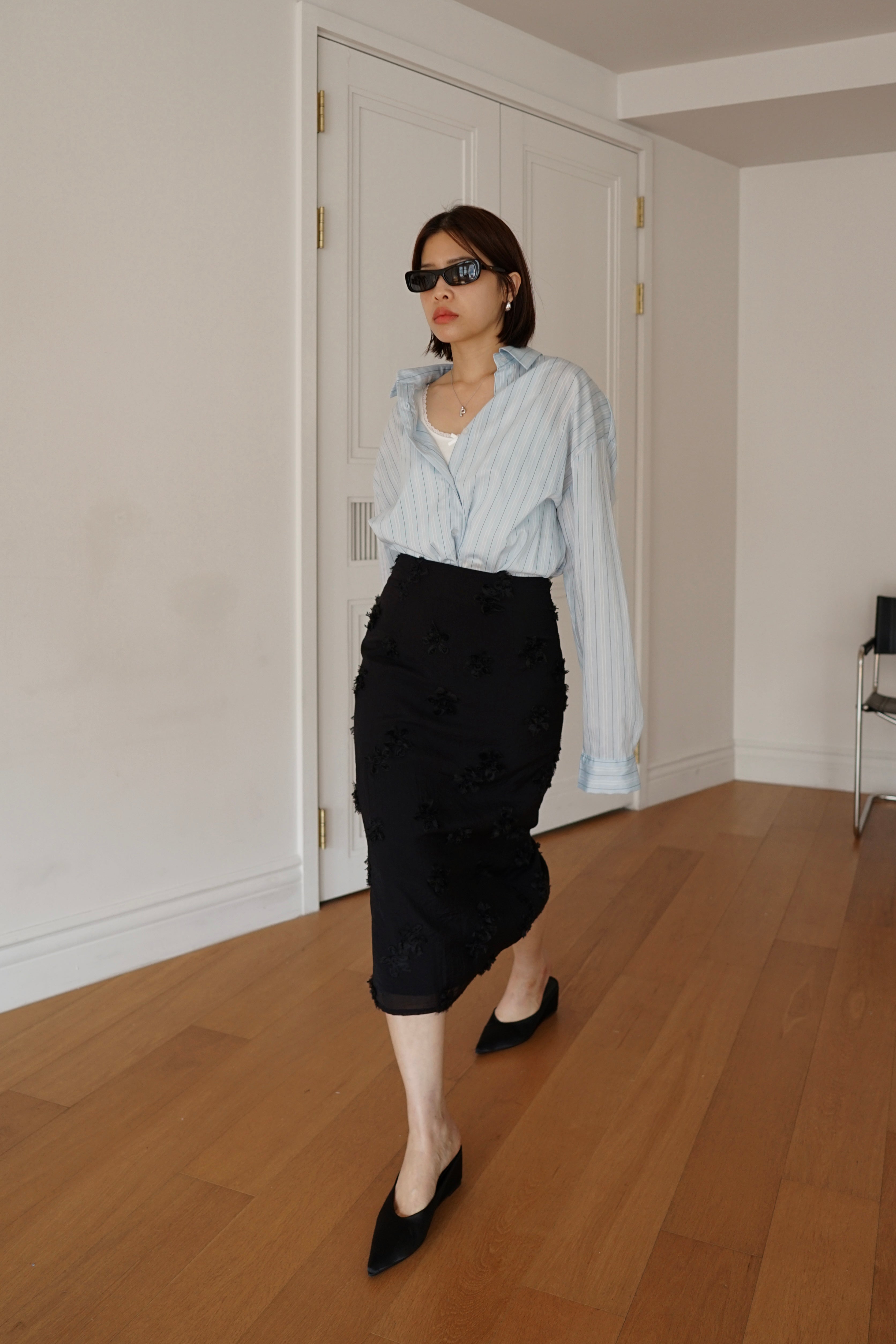 Peri striped shirt