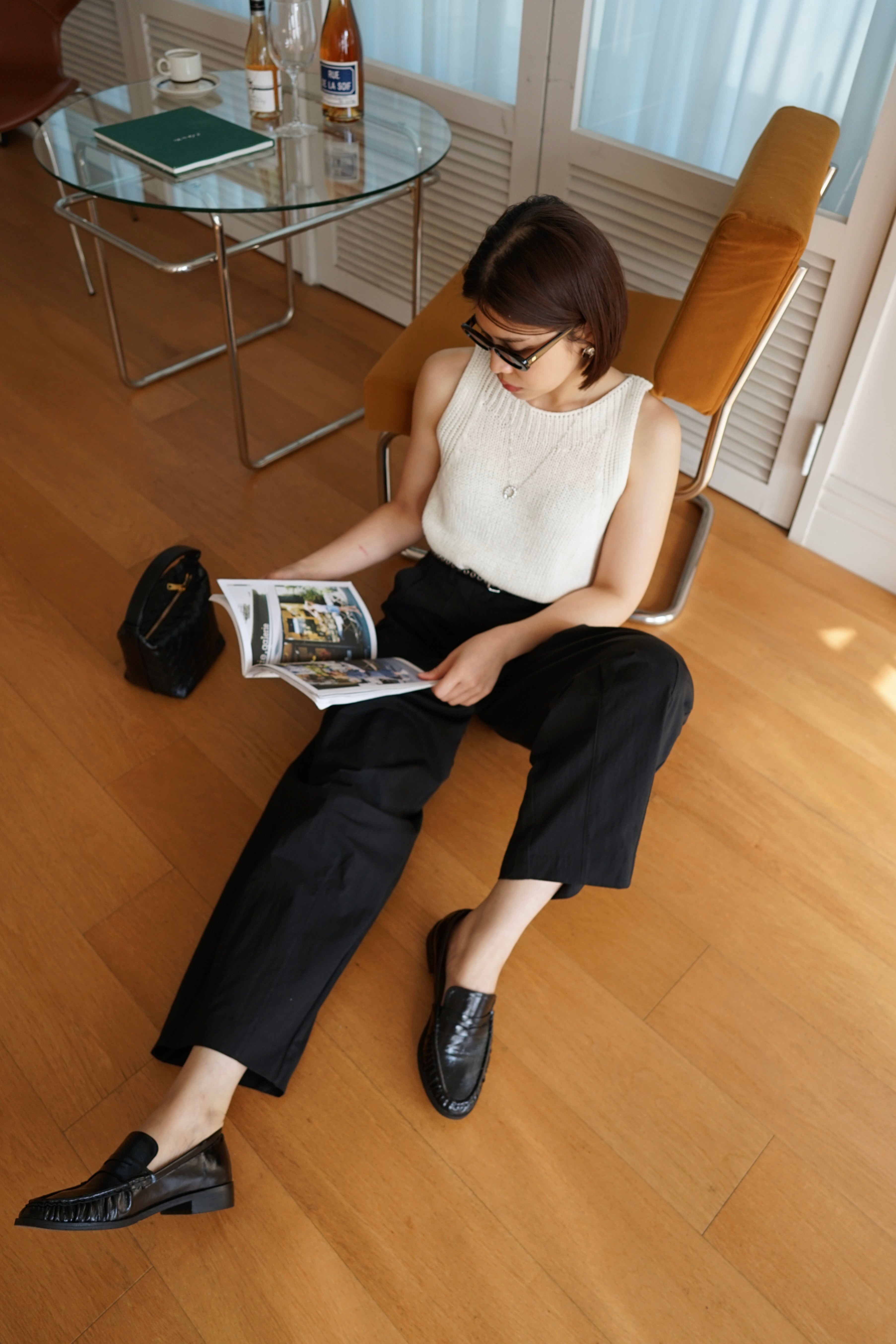 summer knitting tank top