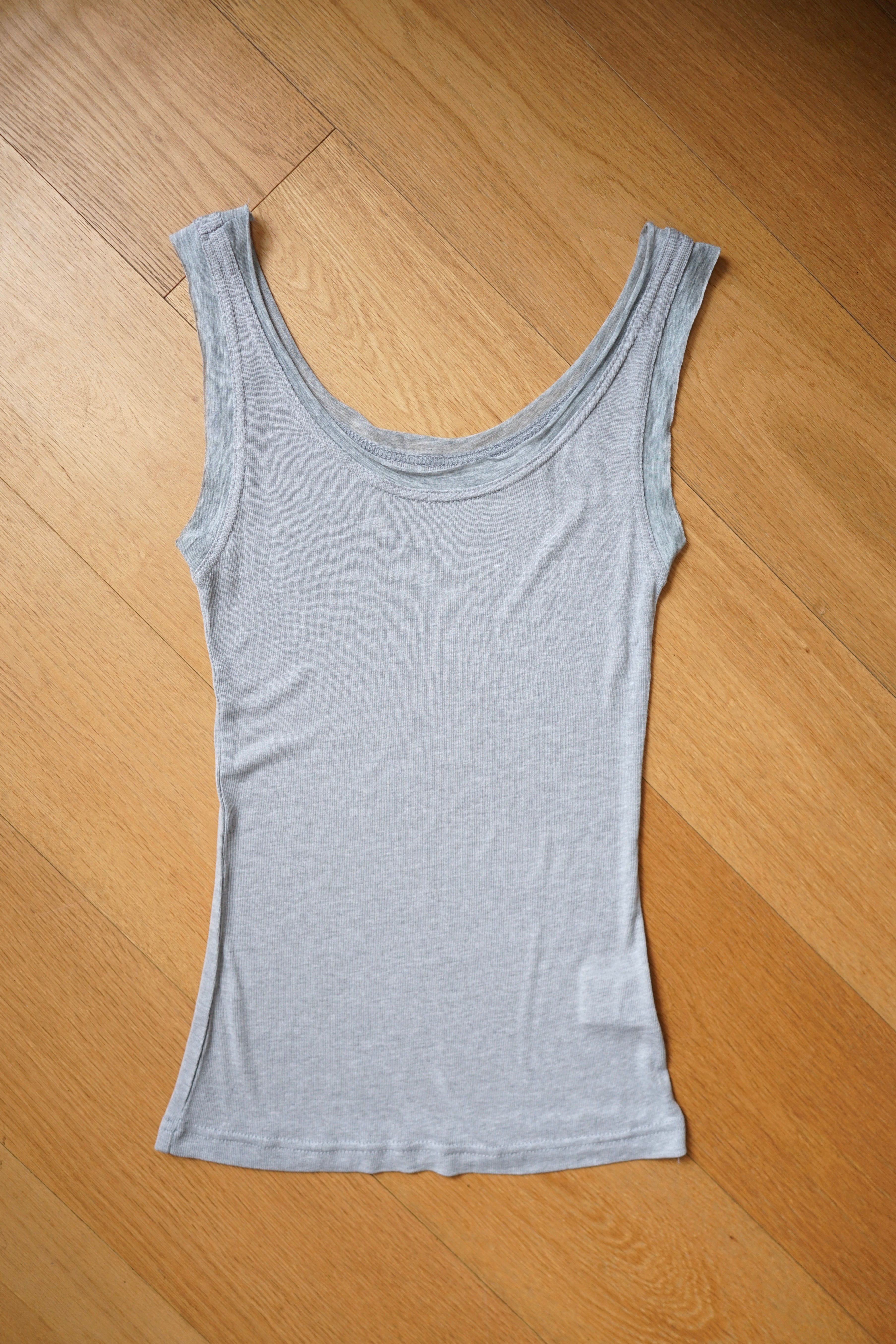 u neck slim vest